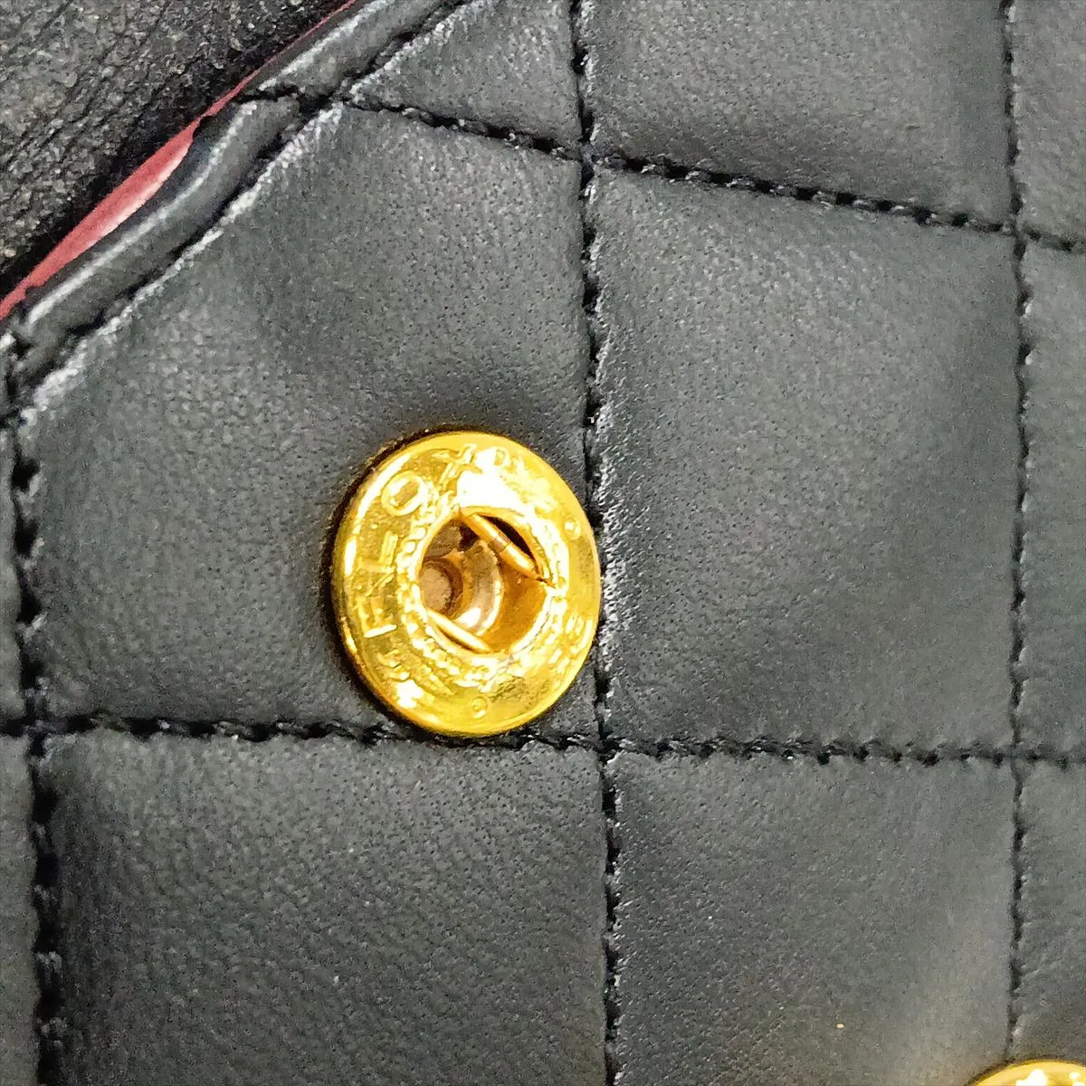 [Individually packaged] Chanel Matelassé 23 Small Lambskin Double Flap Double Chain Bag, Black with Gold Hardware, 0625587, Serial Number 0-series, A01113 — view 12