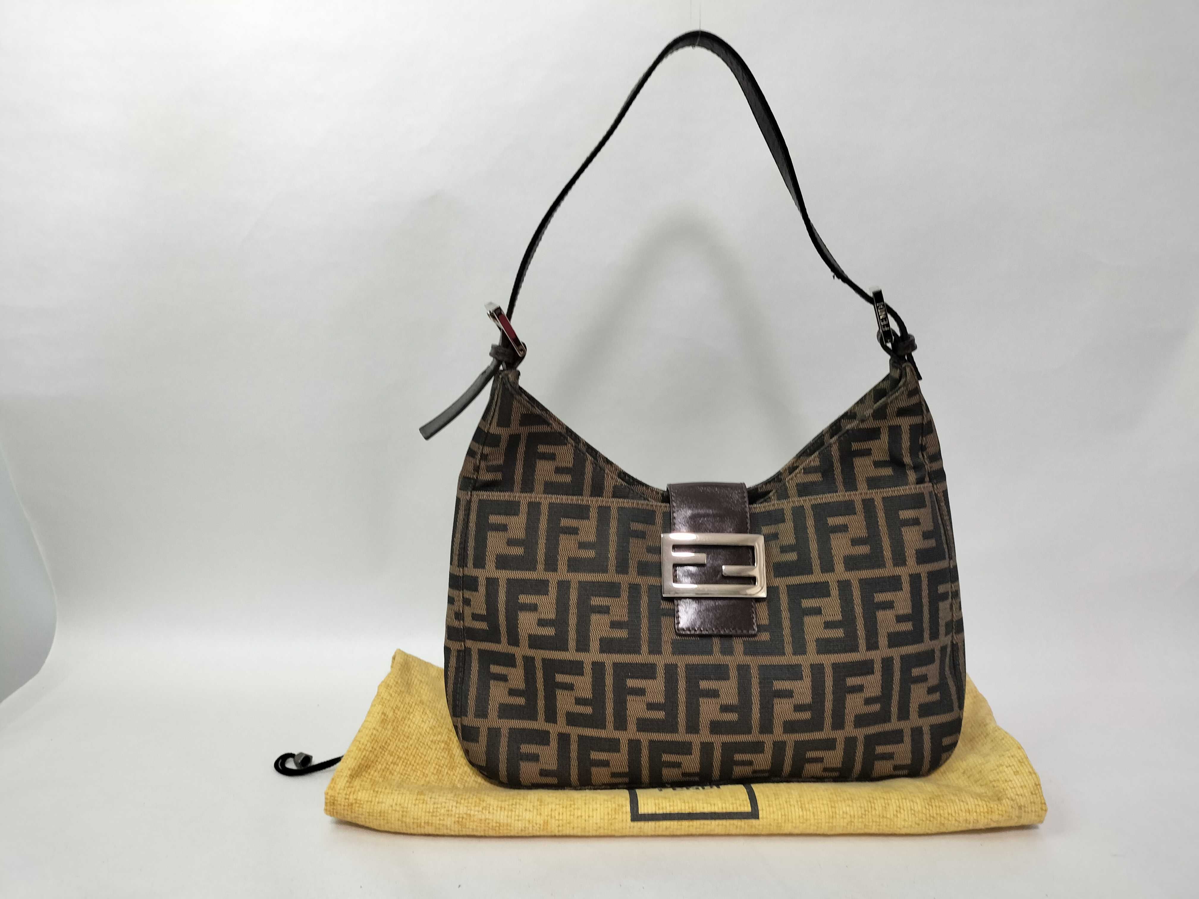 Zucca pattern Fendi Mamma Bucket handbag with dust bag