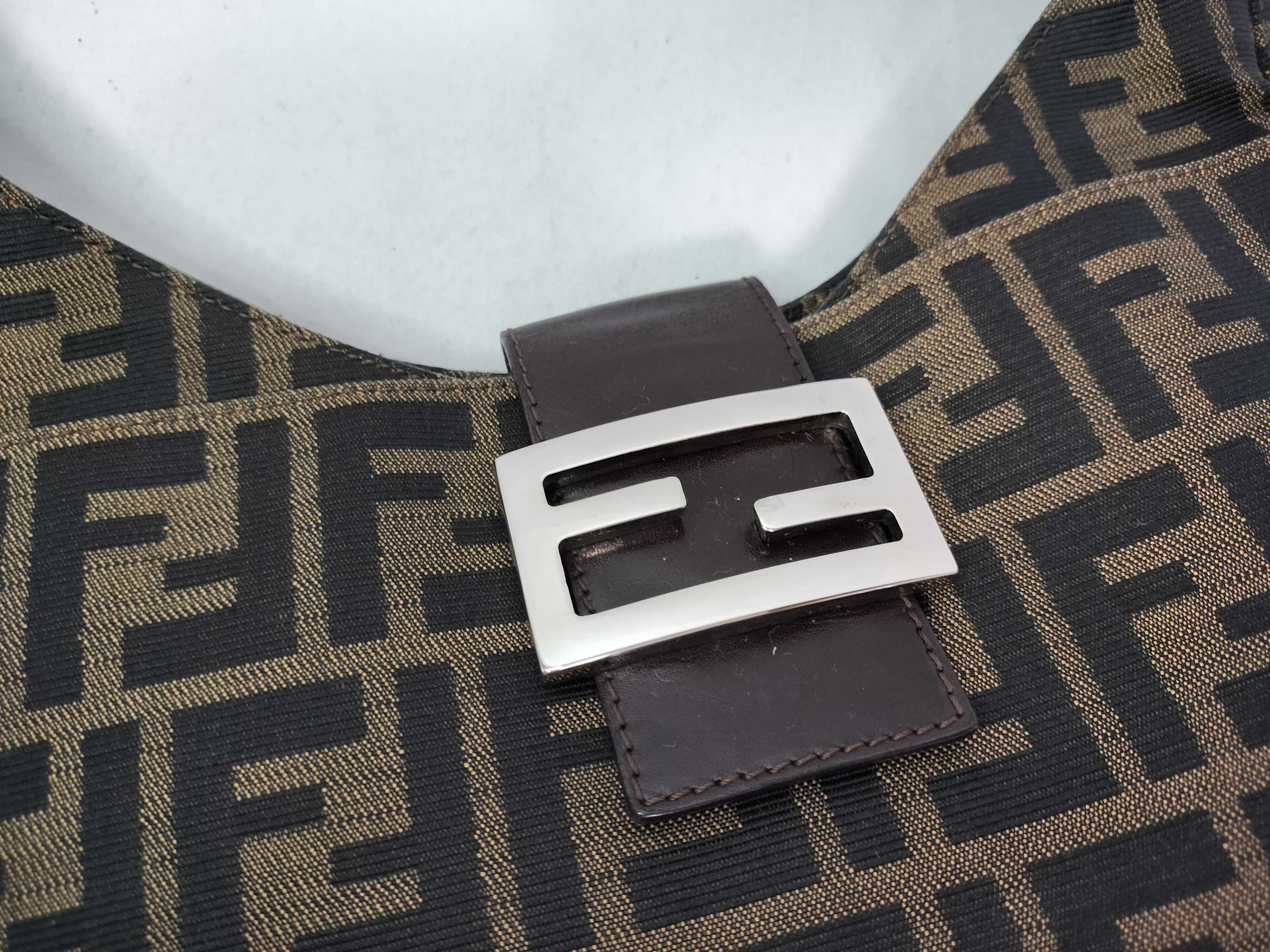 Zucca pattern Fendi Mamma Bucket handbag with dust bag — view 11