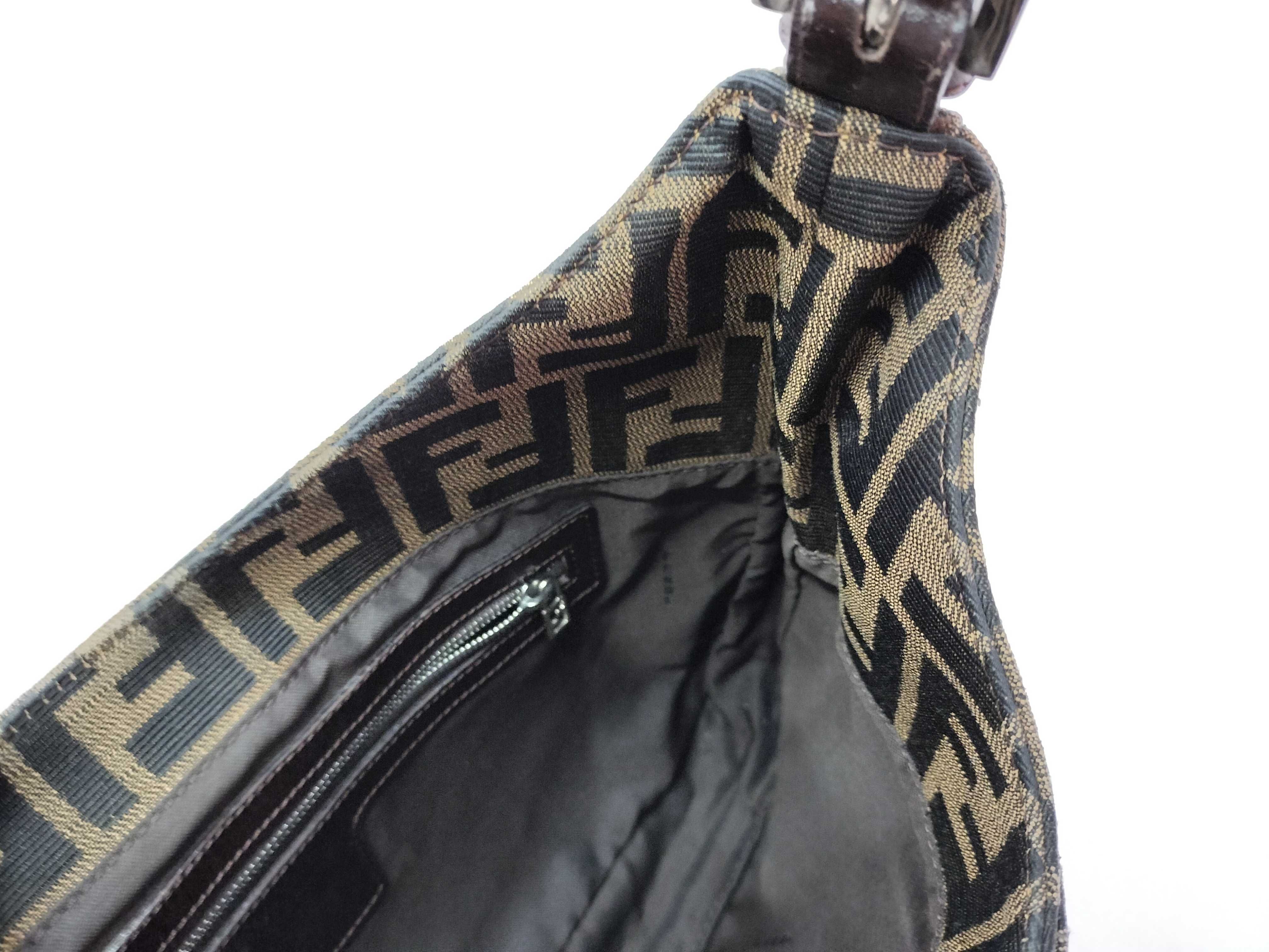 Zucca pattern Fendi Mamma Bucket handbag with dust bag — view 15