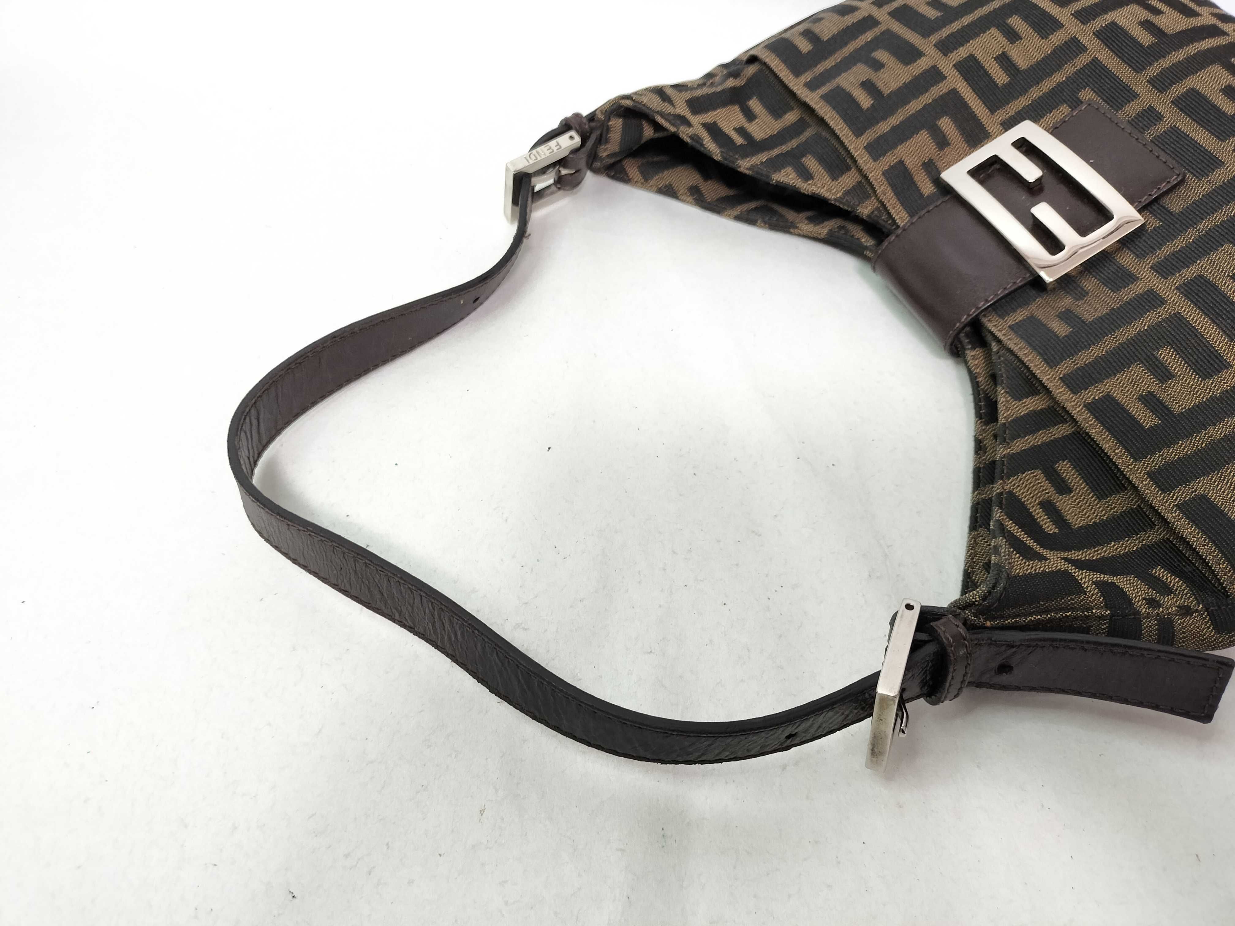 Zucca pattern Fendi Mamma Bucket handbag with dust bag — view 5