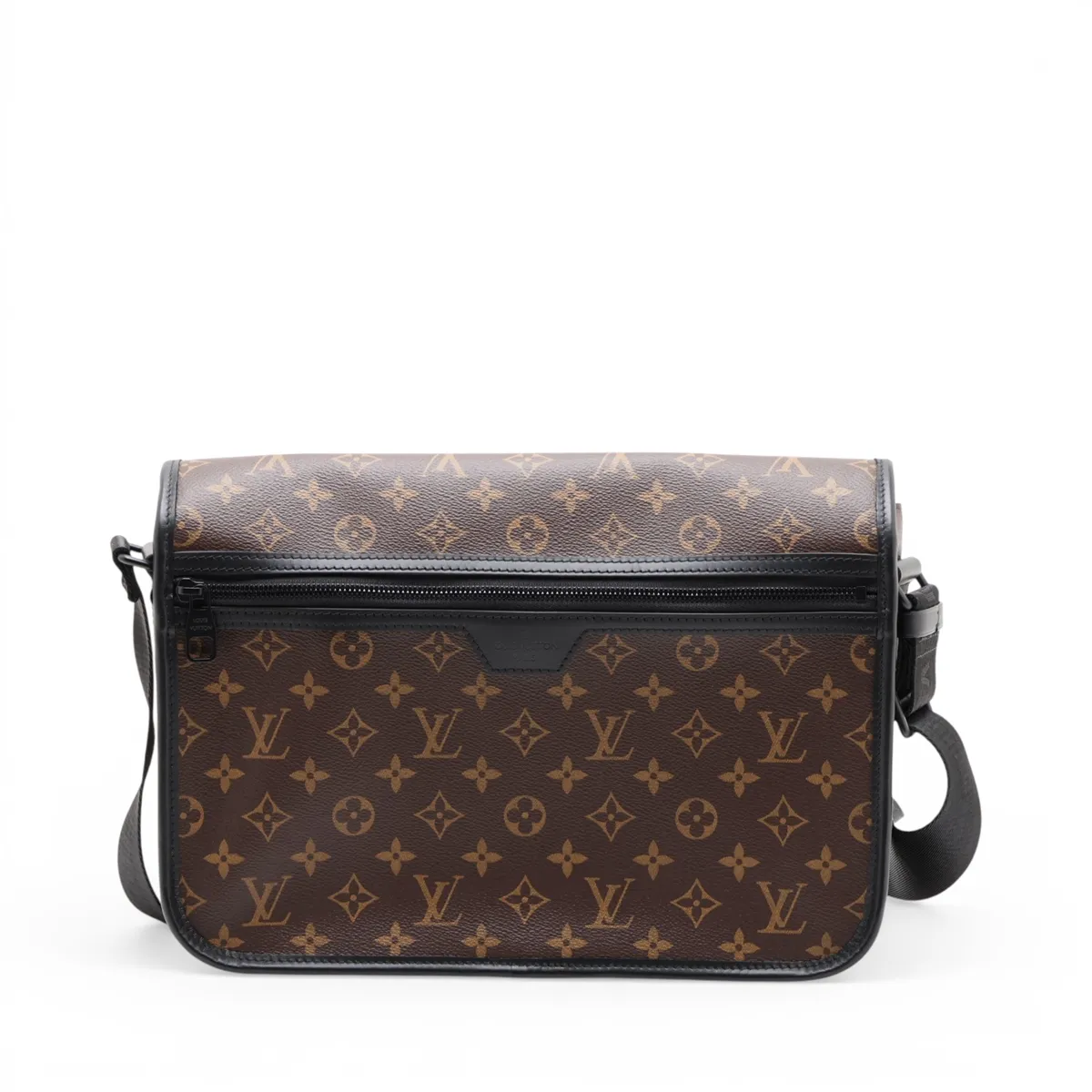 Monogram Macassar Archie Messenger M46328 Brown (RFID detected) — view 2