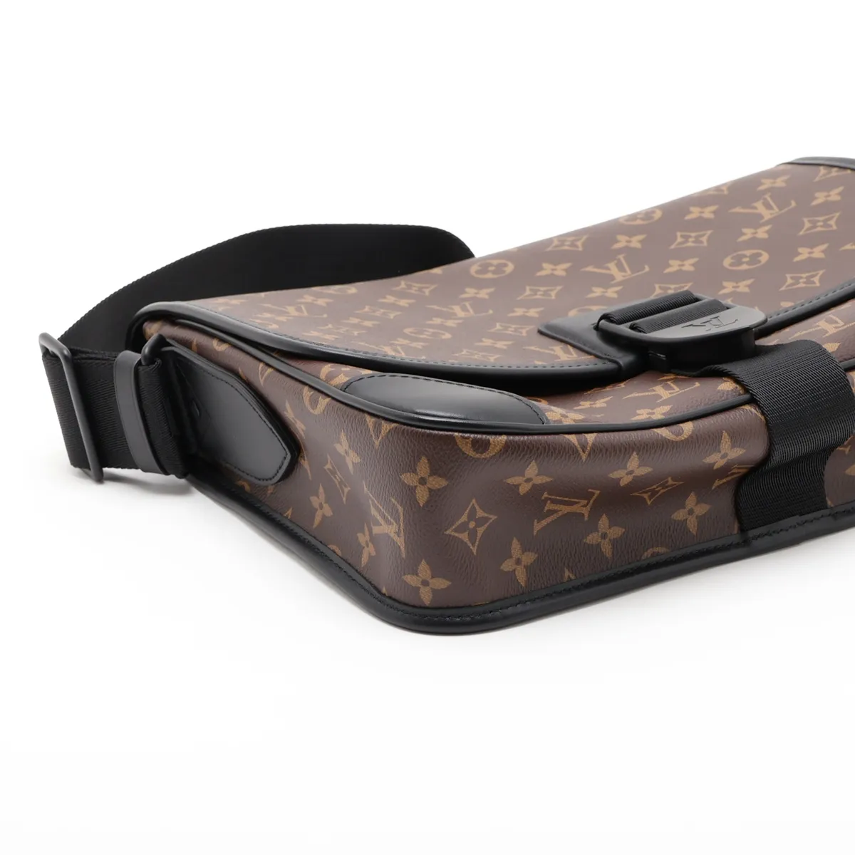 Monogram Macassar Archie Messenger M46328 Brown (RFID detected) — view 4