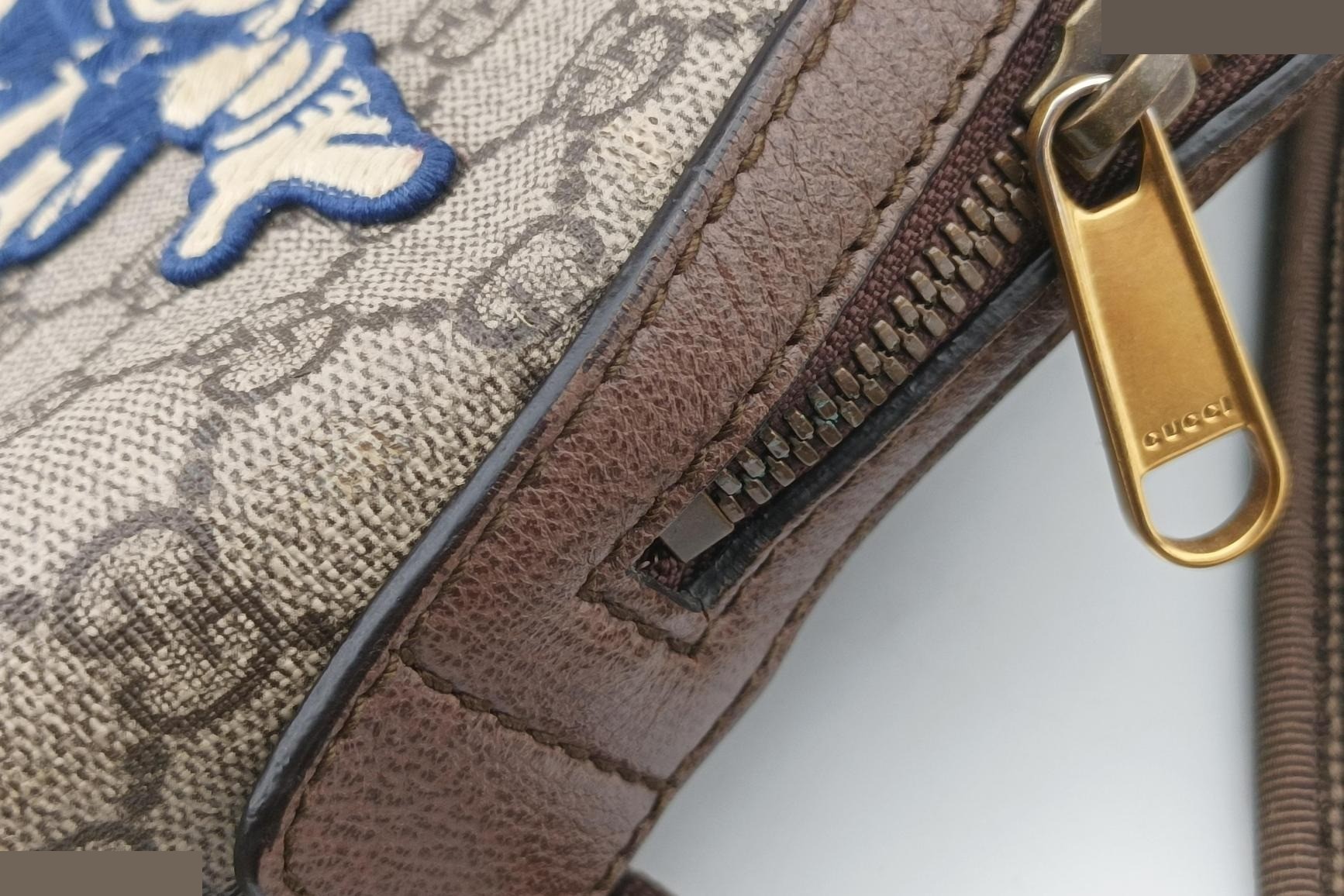 The Three Little Pigs PVC Coated Canvas x Leather Brown — view 11