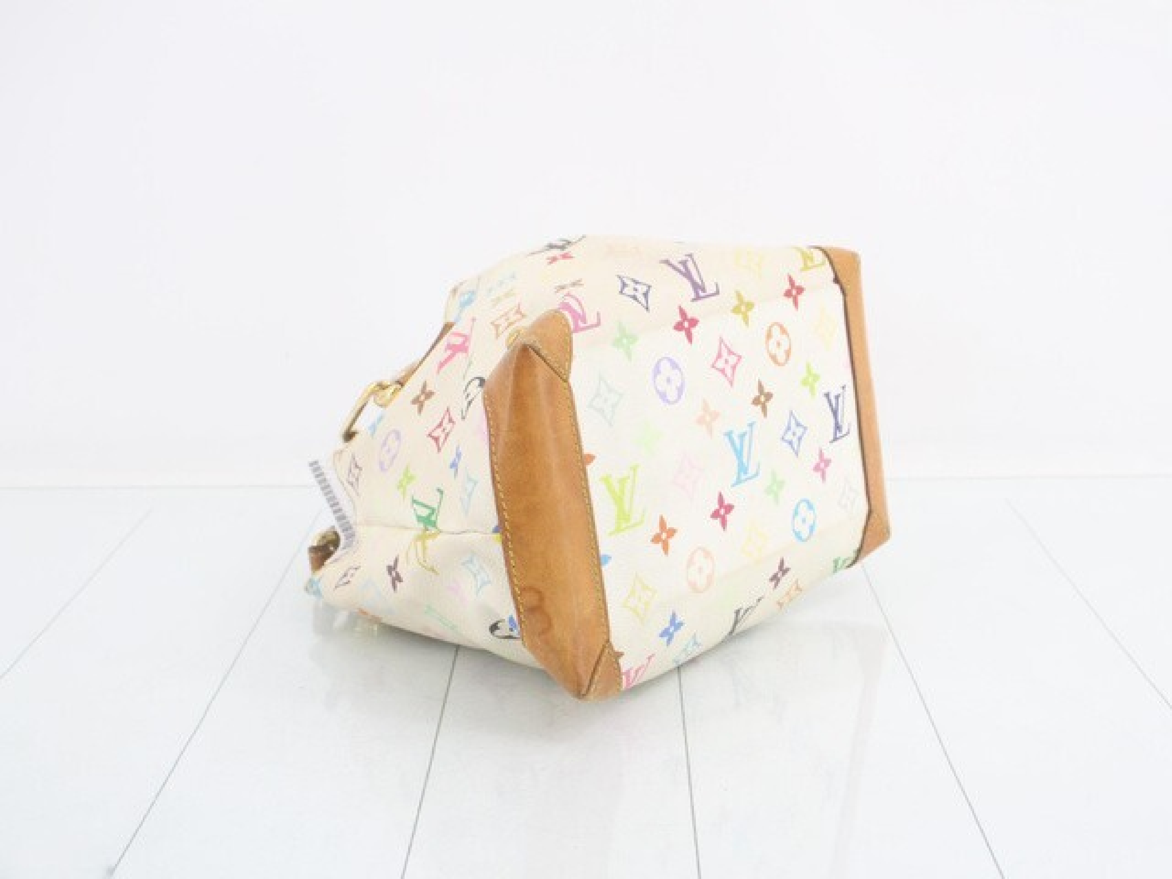 Monogram Multicolor Audora Blanc Handbag — view 3