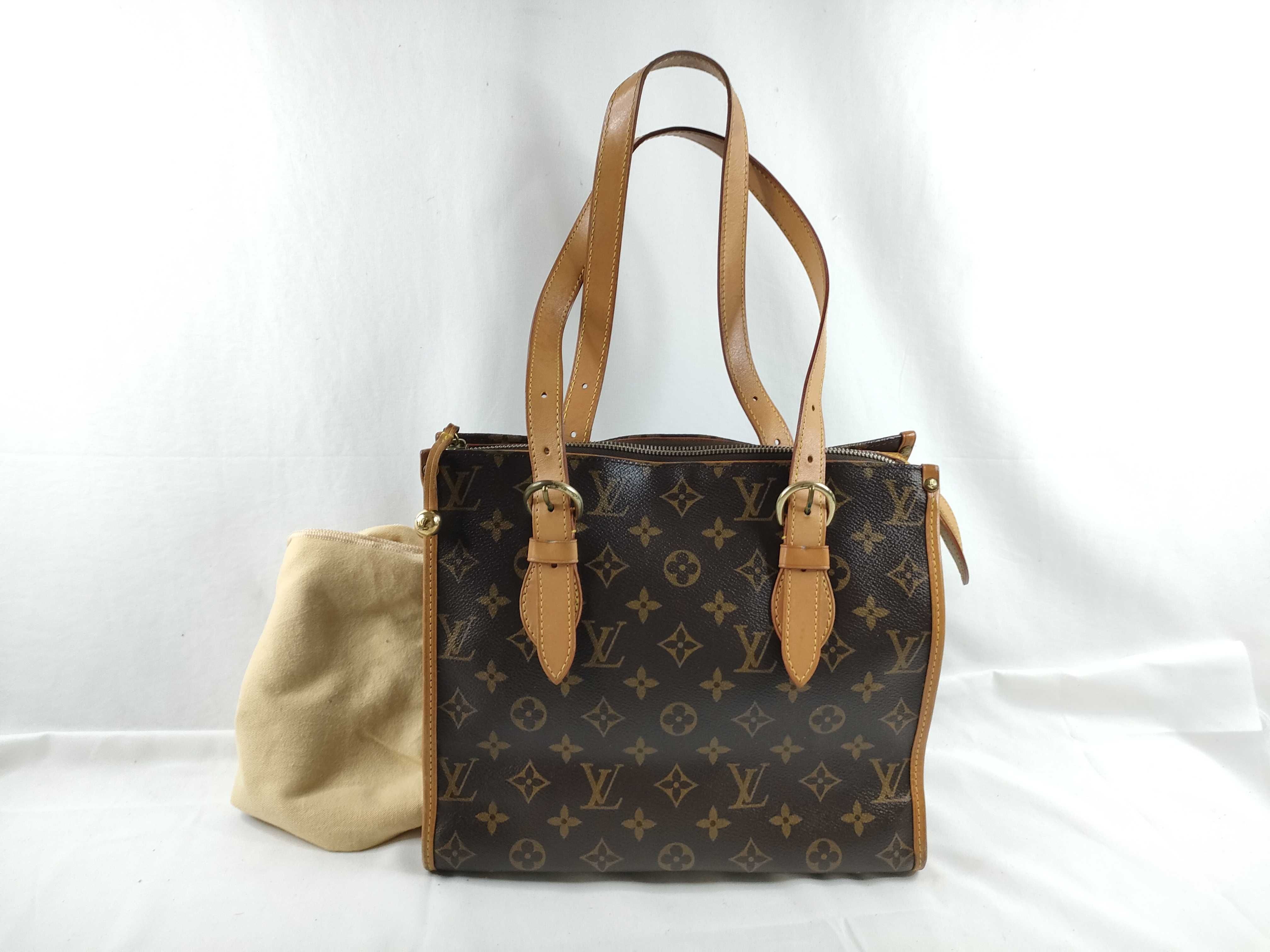 Monogram Louis Vuitton Brown Monogram Popincourt O M40007 Handbag