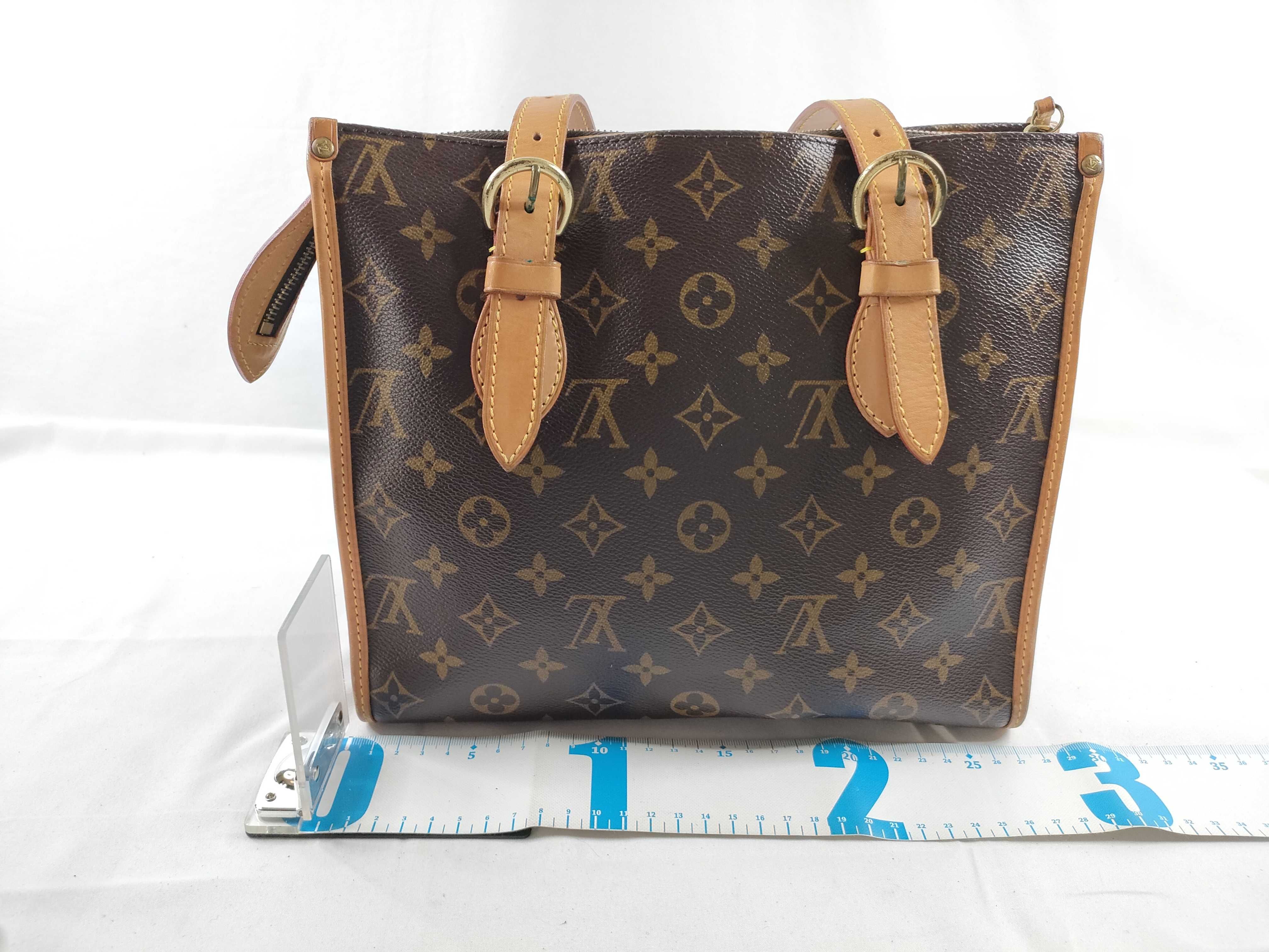 Monogram Louis Vuitton Brown Monogram Popincourt O M40007 Handbag — view 2