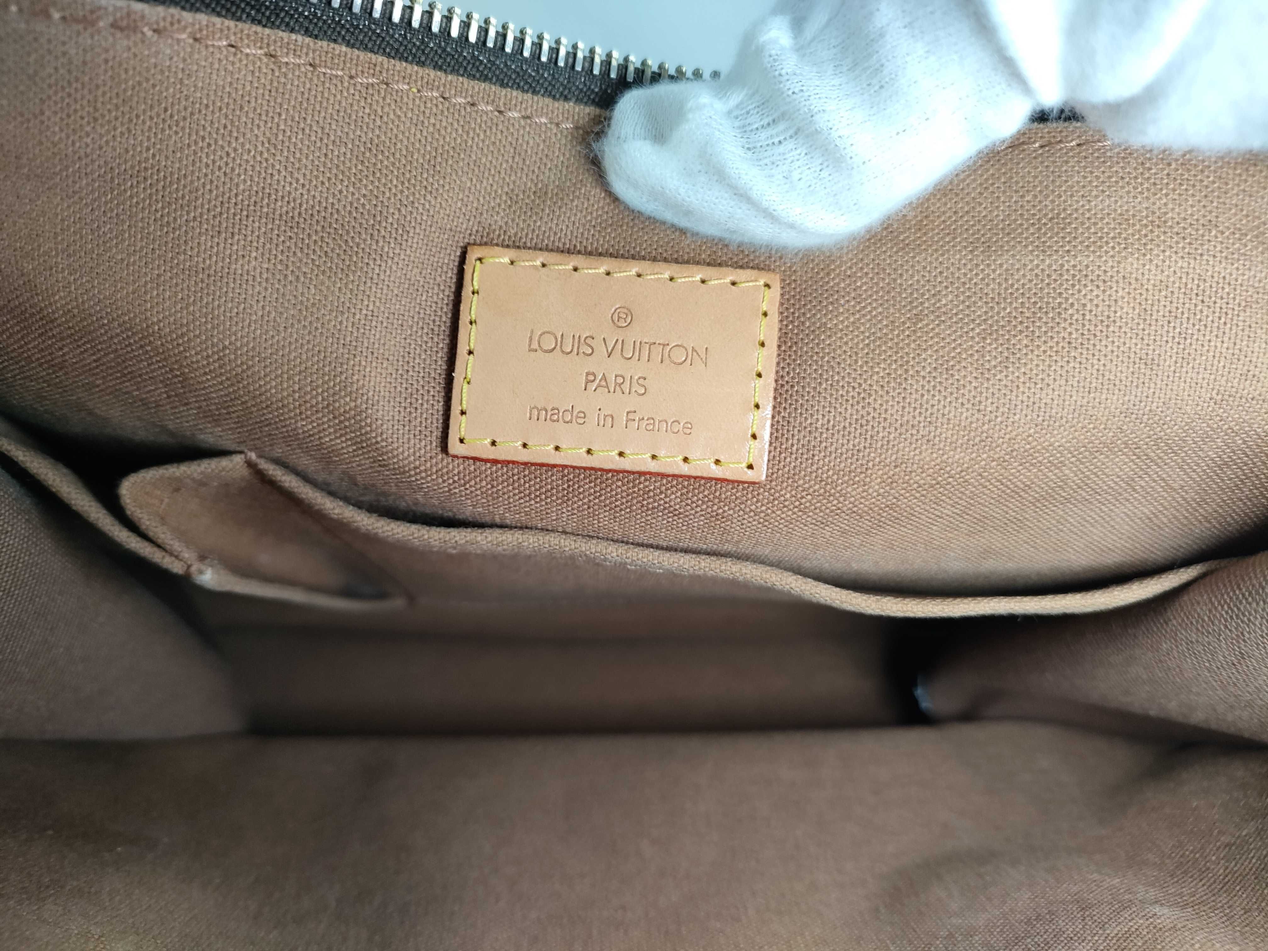 Monogram Louis Vuitton Brown Monogram Popincourt O M40007 Handbag — view 13