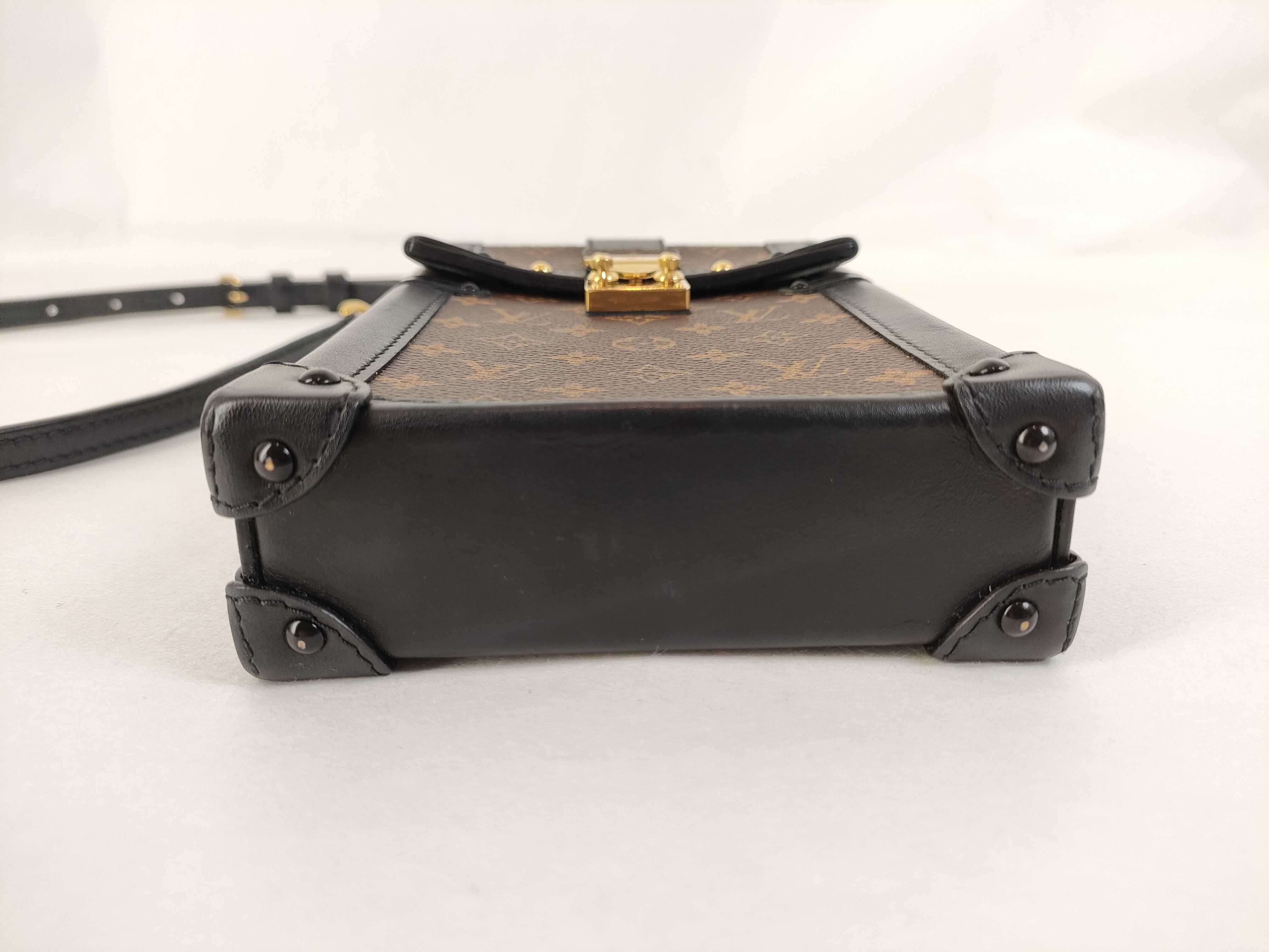 Monogram Louis Vuitton Monogram Phone Pouch Shoulder Bag — view 7