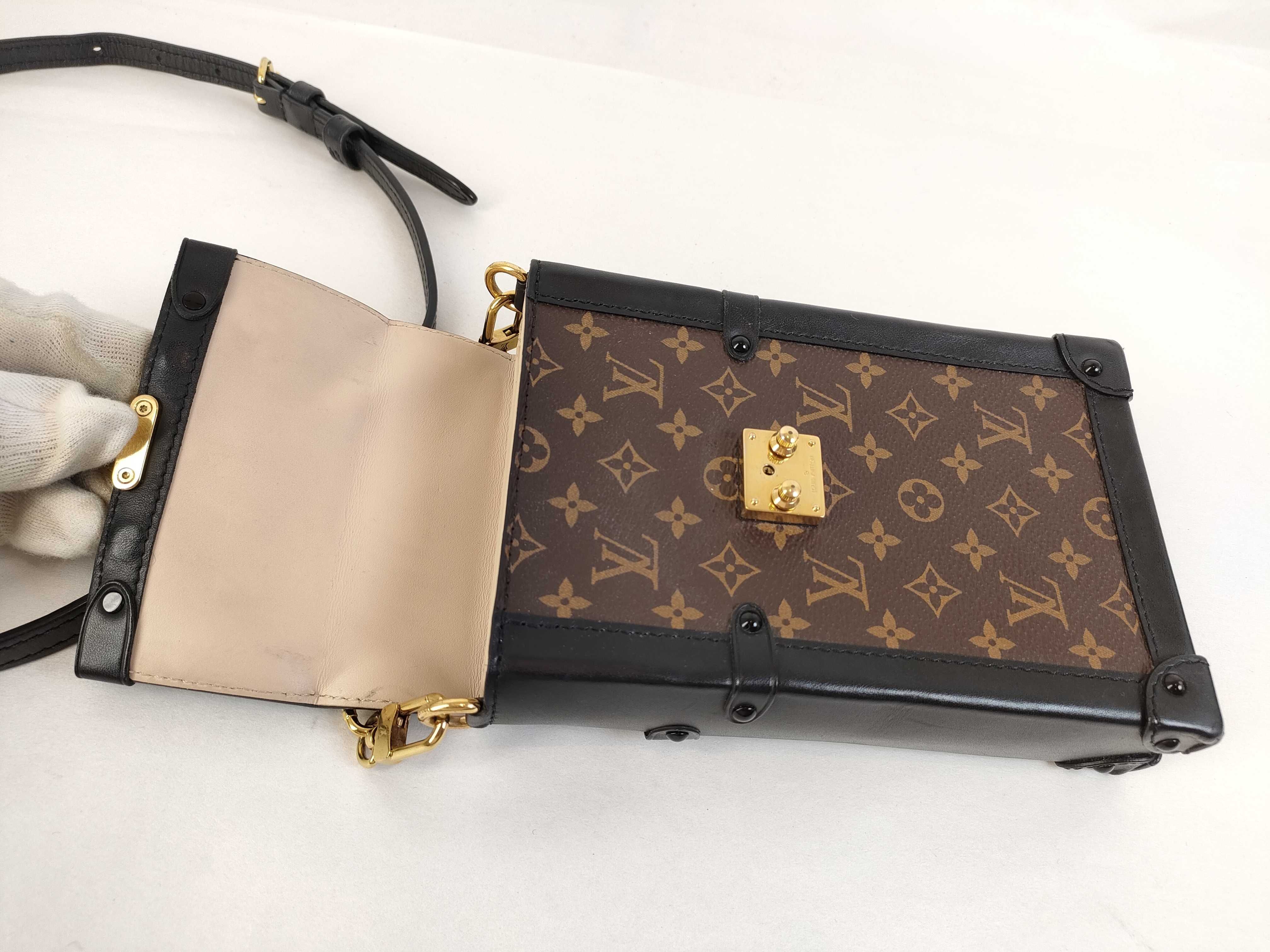 Monogram Louis Vuitton Monogram Phone Pouch Shoulder Bag — view 8