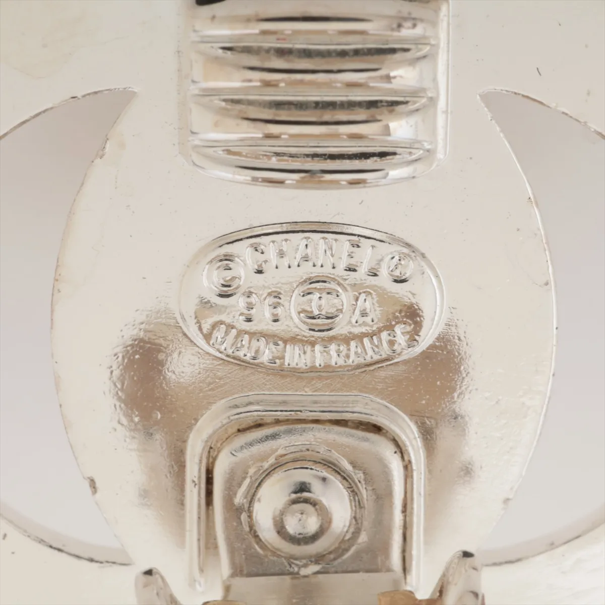 Coco Mark Turnlock 96A Earrings (Pair) Metal Silver - — view 5