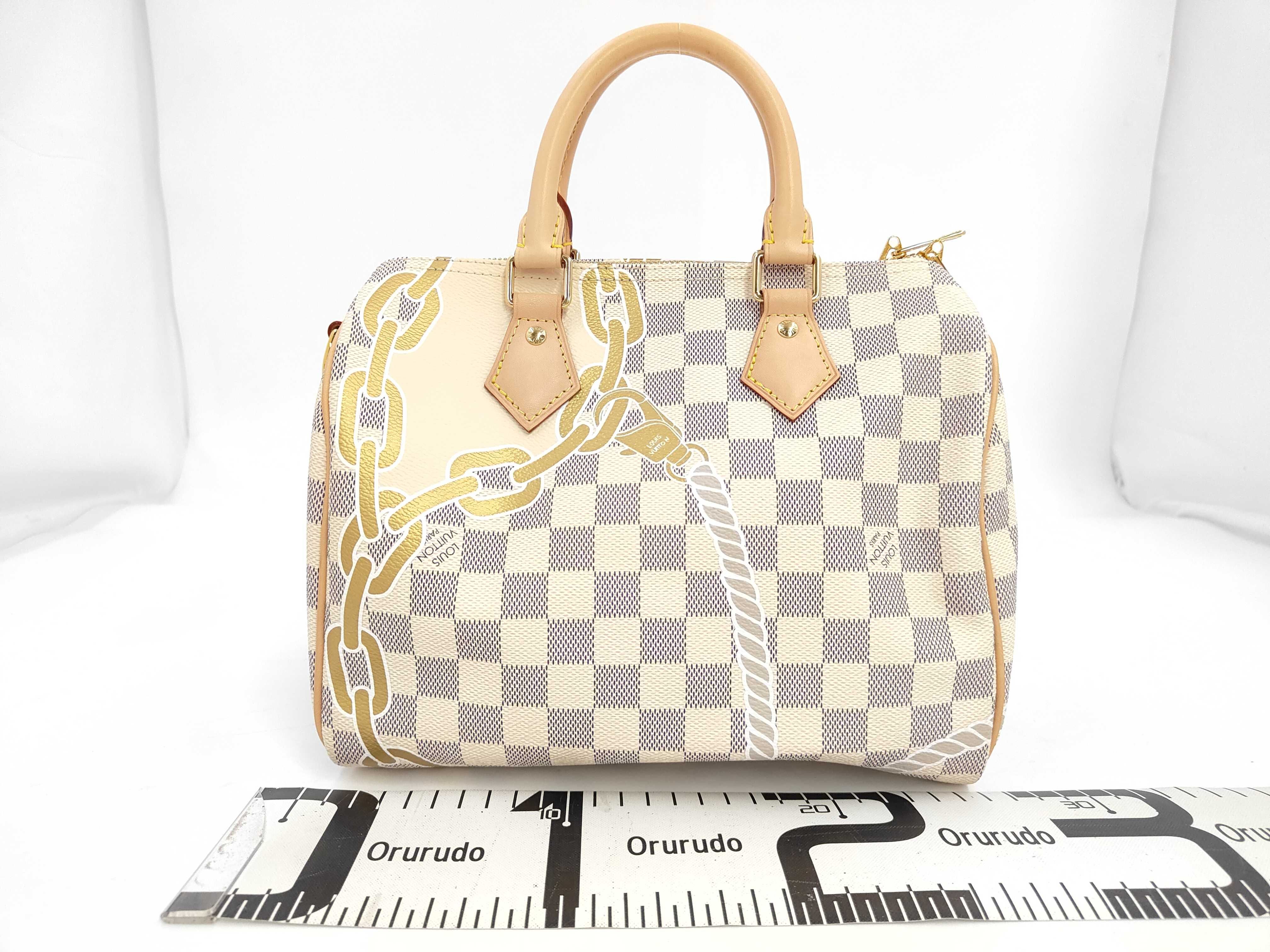 【Excellent Condition】Rare Speedy 25 Nautical Handbag — view 2