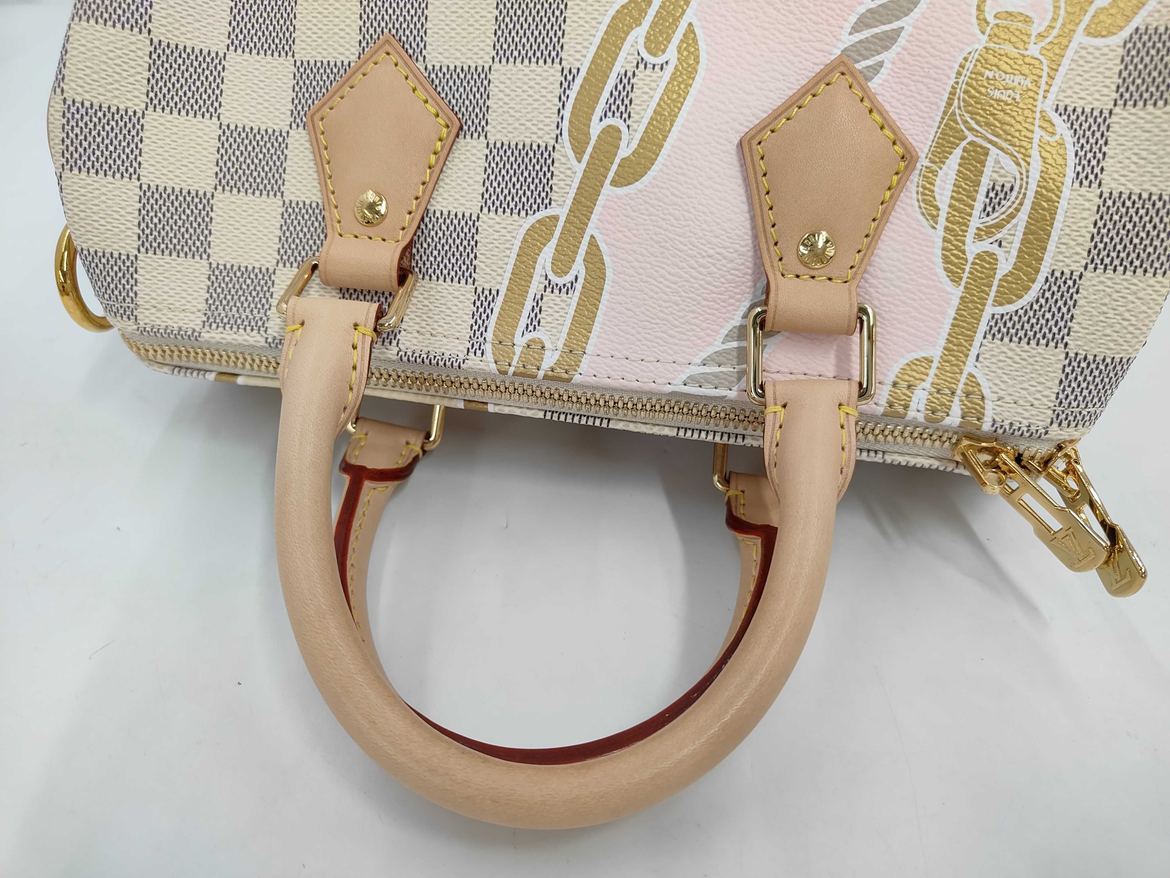 【Excellent Condition】Rare Speedy 25 Nautical Handbag — view 5