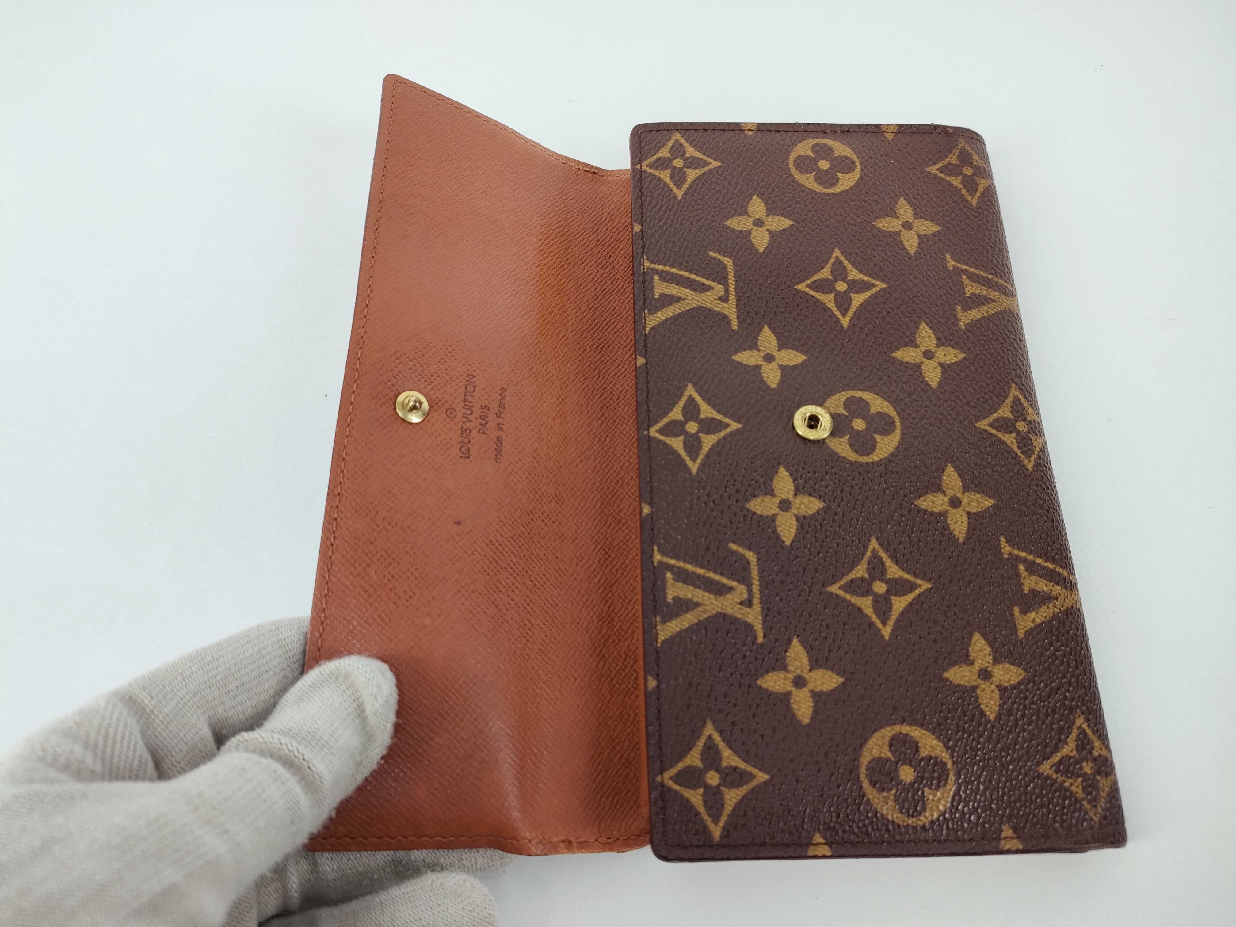 Monogram Louis Vuitton Long Wallet TH0999 Wallet — view 9