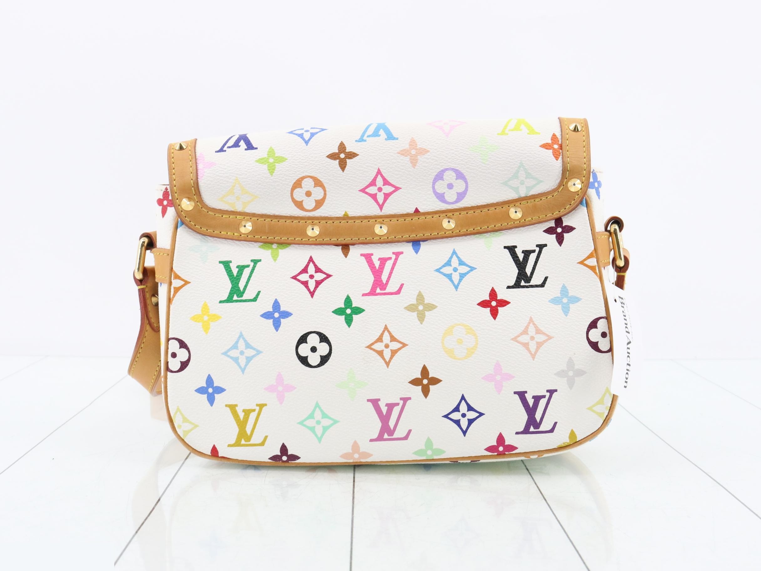 Monogram Multicolor Sologne Blanc Shoulder Bag — view 2