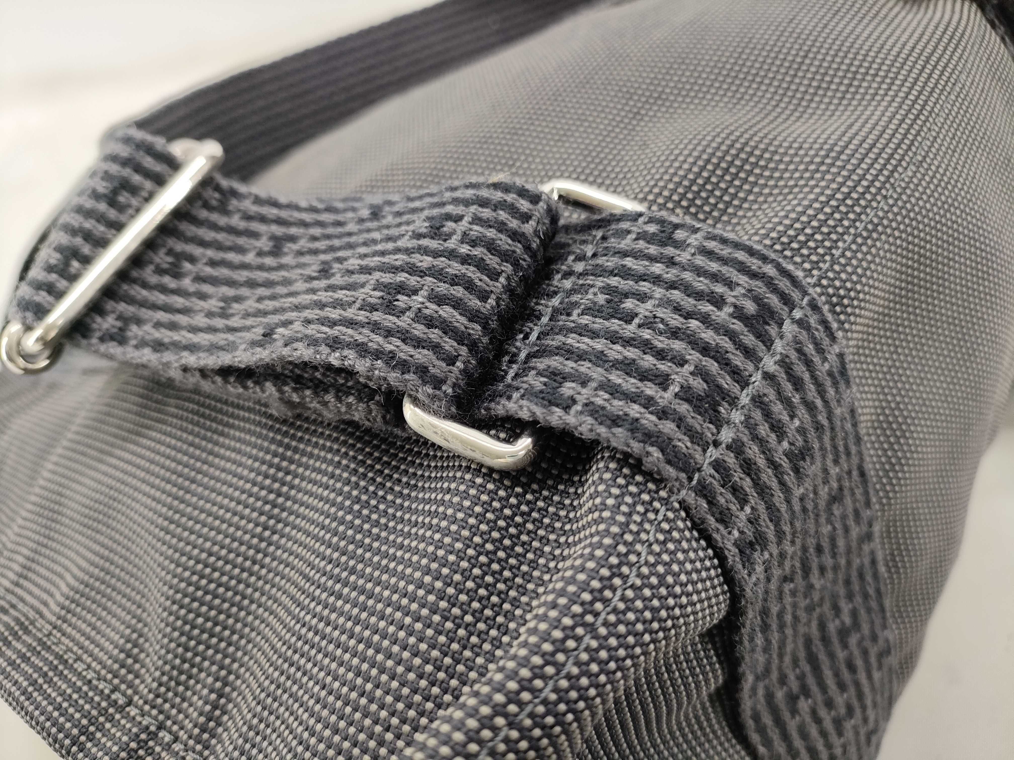 Herline bag, Hermes Herline Ad, gray, with padlock/no key, backpack. — view 8