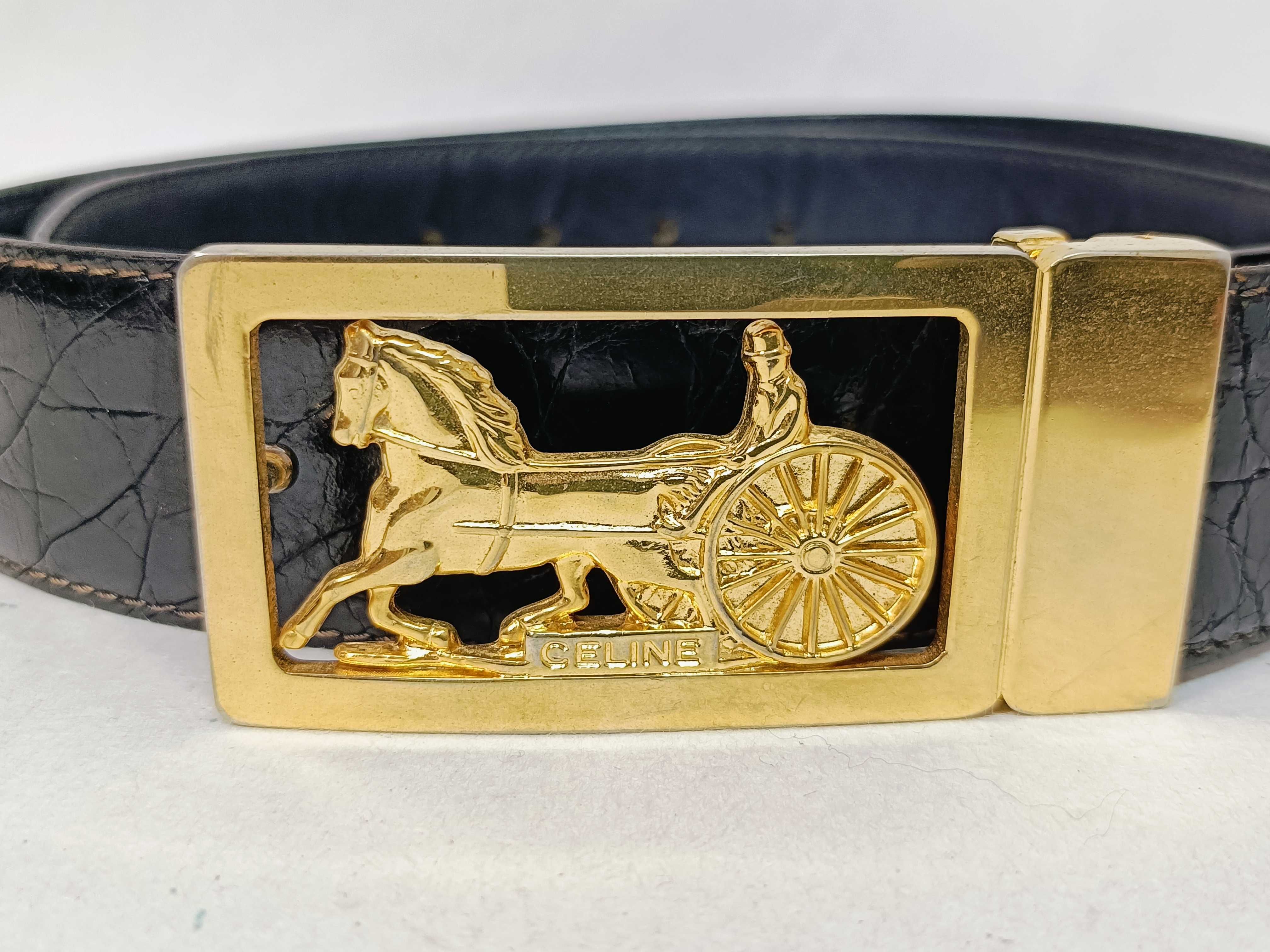 carriage buckle belt — view 2