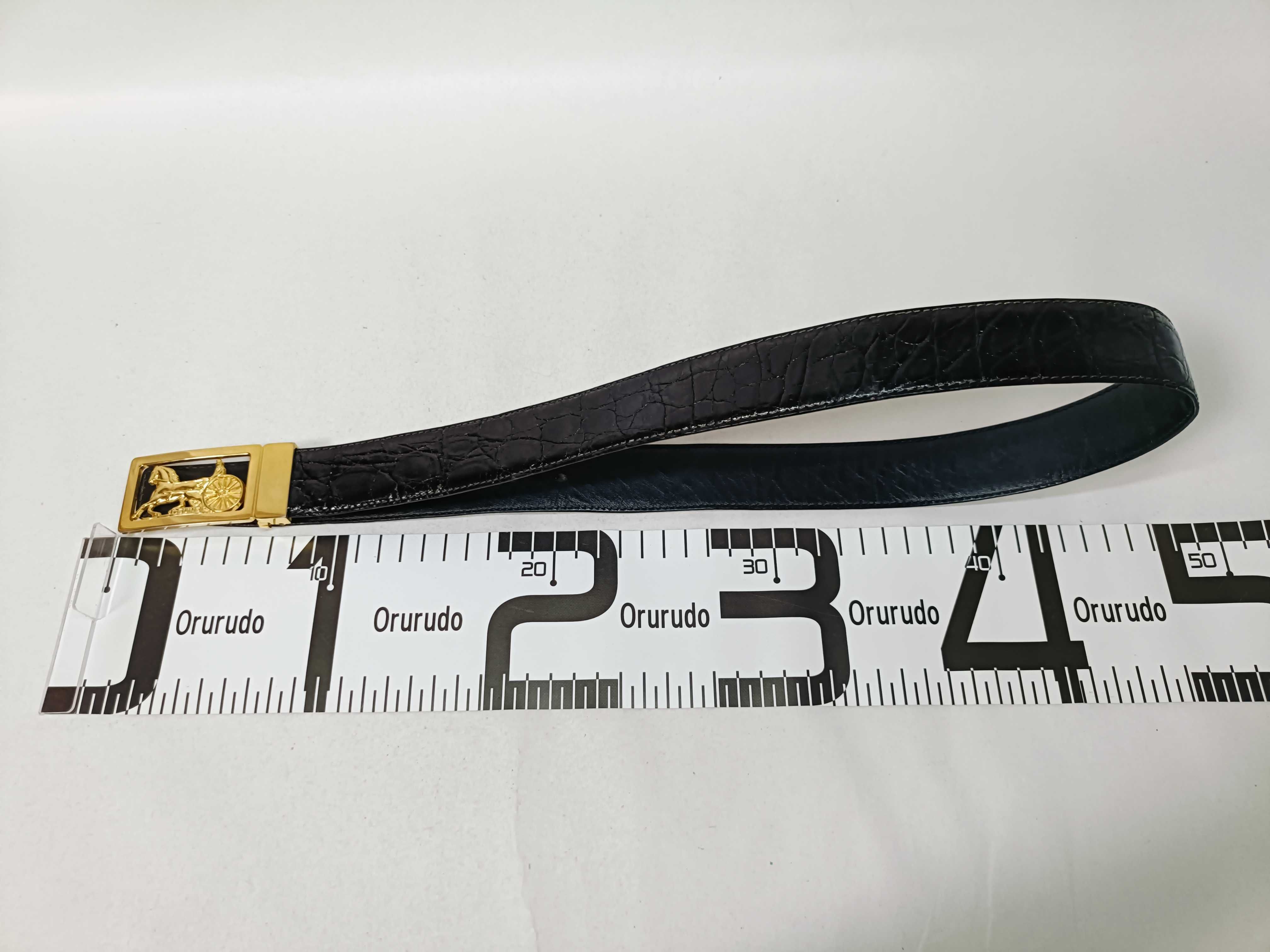 carriage buckle belt — view 10
