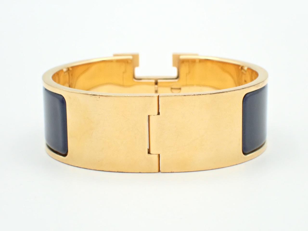 Bracelet/Bangle, Black and Gold, Wrist Circumference Approx. 17cm — view 2