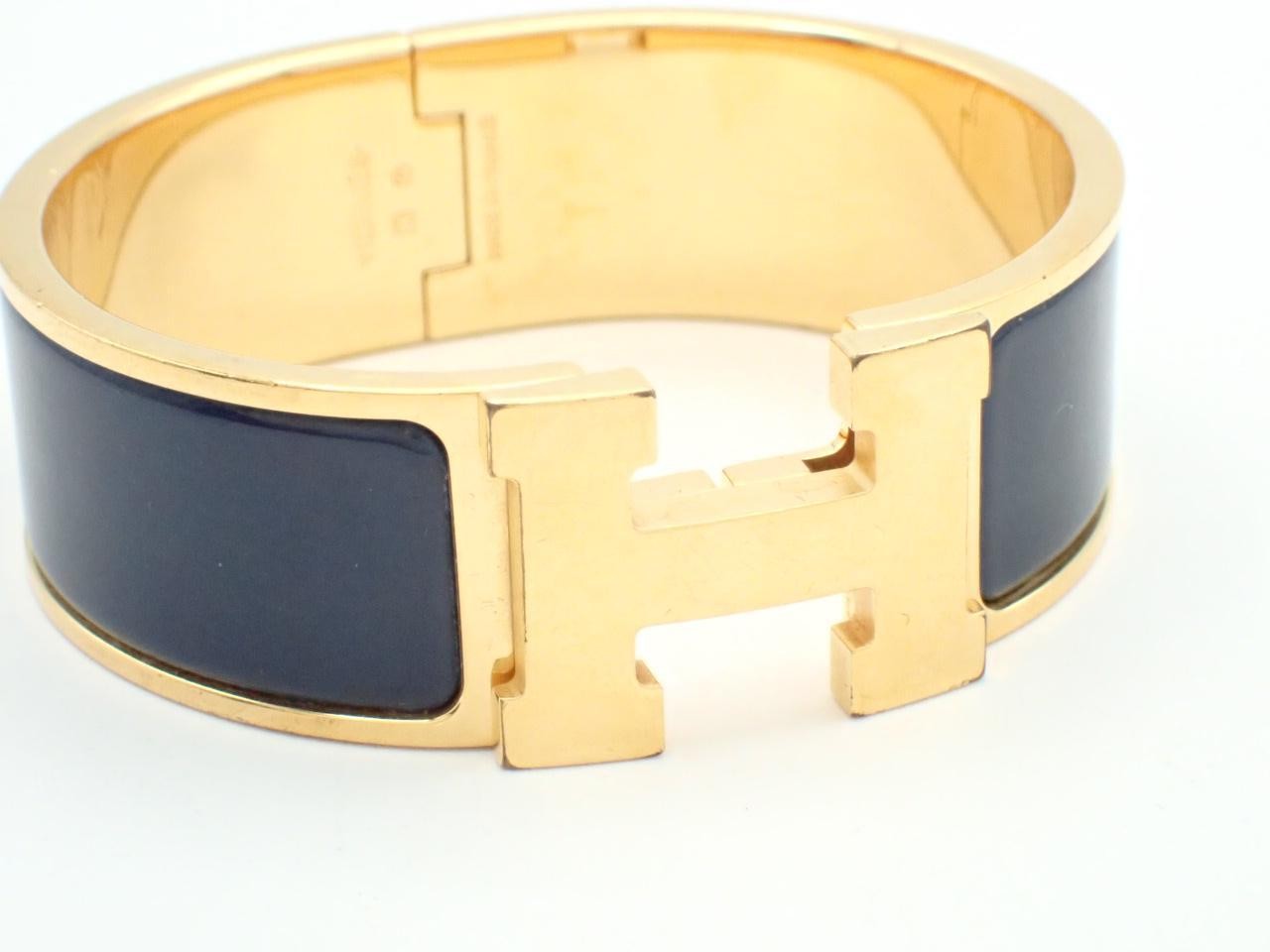 Bracelet/Bangle, Black and Gold, Wrist Circumference Approx. 17cm — view 3