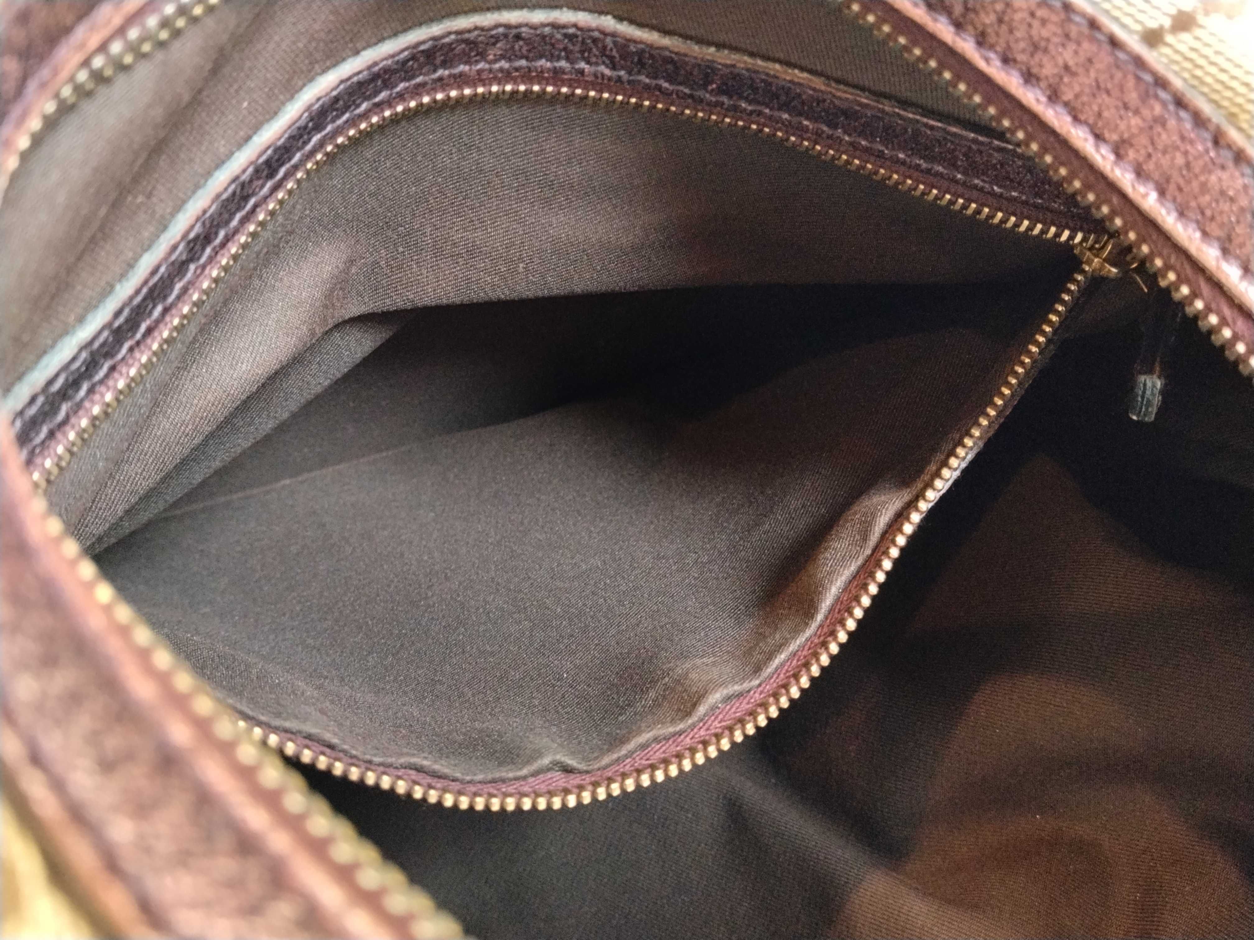 GG Canvas Gucci GG Canvas Horsebit One Shoulder Bag 131026 Shoulder Bag — view 13