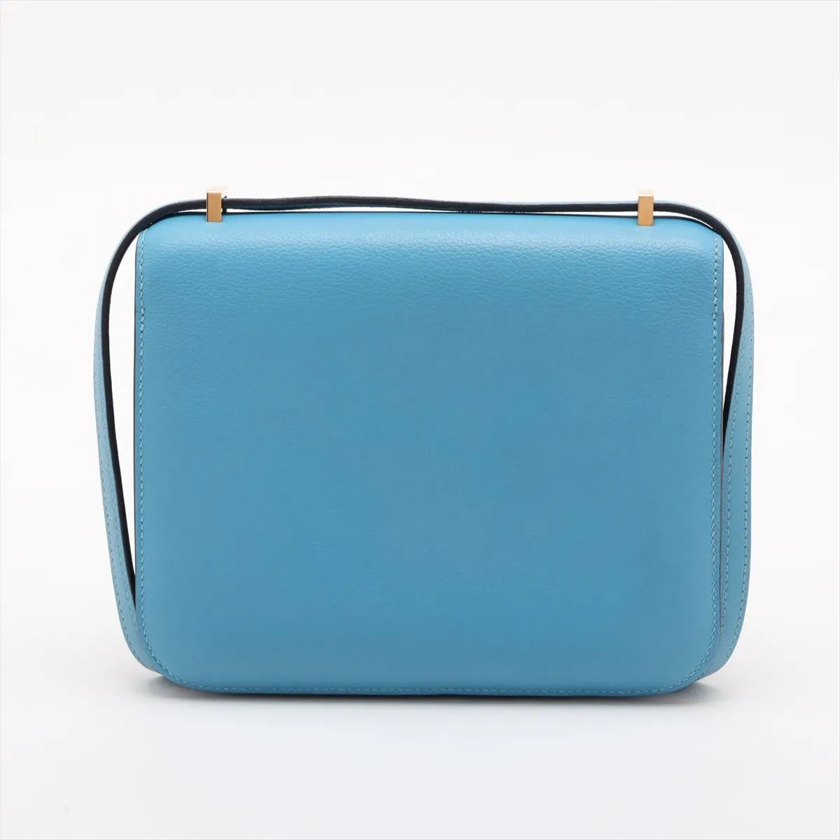 [Individually packaged] Hermes Constance 3 Mini 18 Veau Evercolor Blue Nord Gold Hardware D: 2019 — view 2