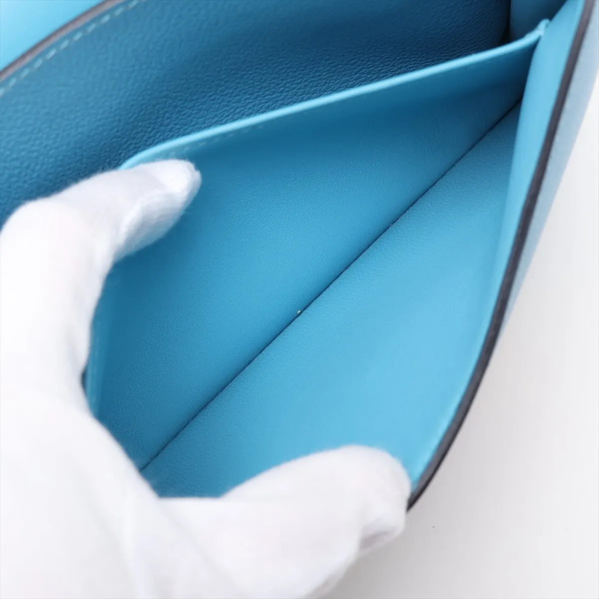 [Individually packaged] Hermes Constance 3 Mini 18 Veau Evercolor Blue Nord Gold Hardware D: 2019 — view 9