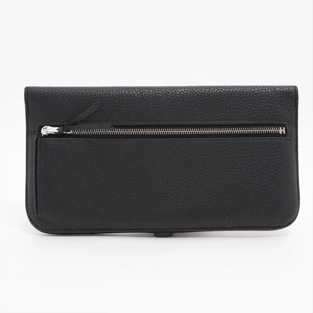 Dogon Recto Verso Togo Long Wallet, Black, Silver Hardware, D: 2019 — view 2