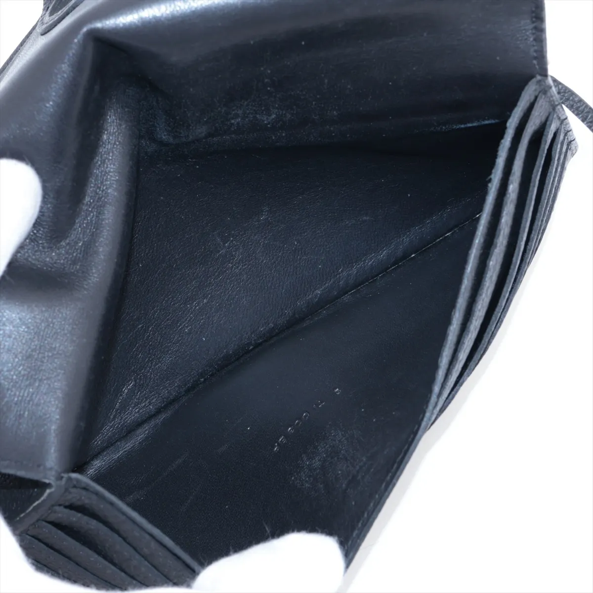 Dogon Recto Verso Togo Long Wallet, Black, Silver Hardware, D: 2019 — view 4