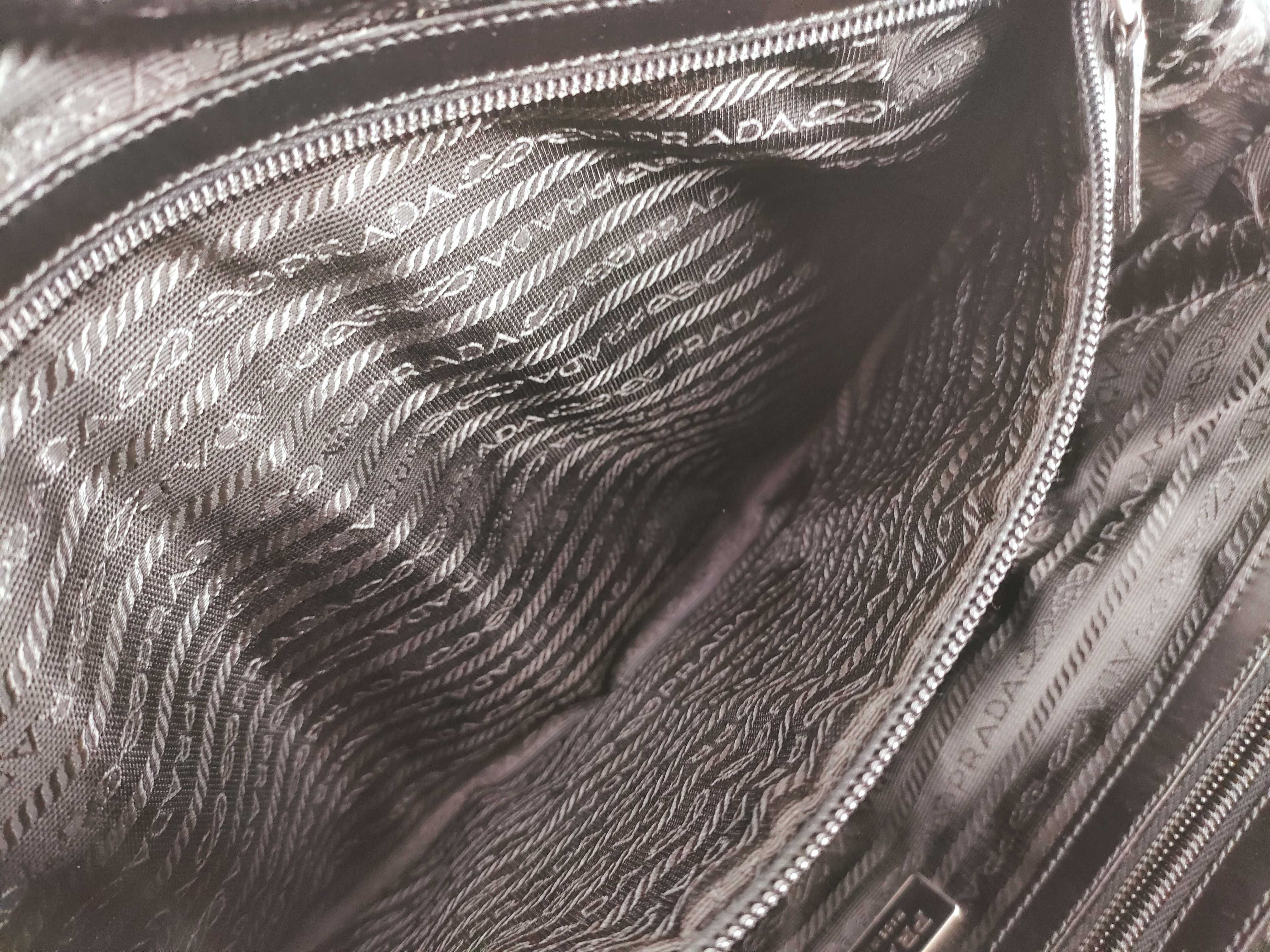 Nylon Mini Boston Bag, Black Boston Bag — view 15