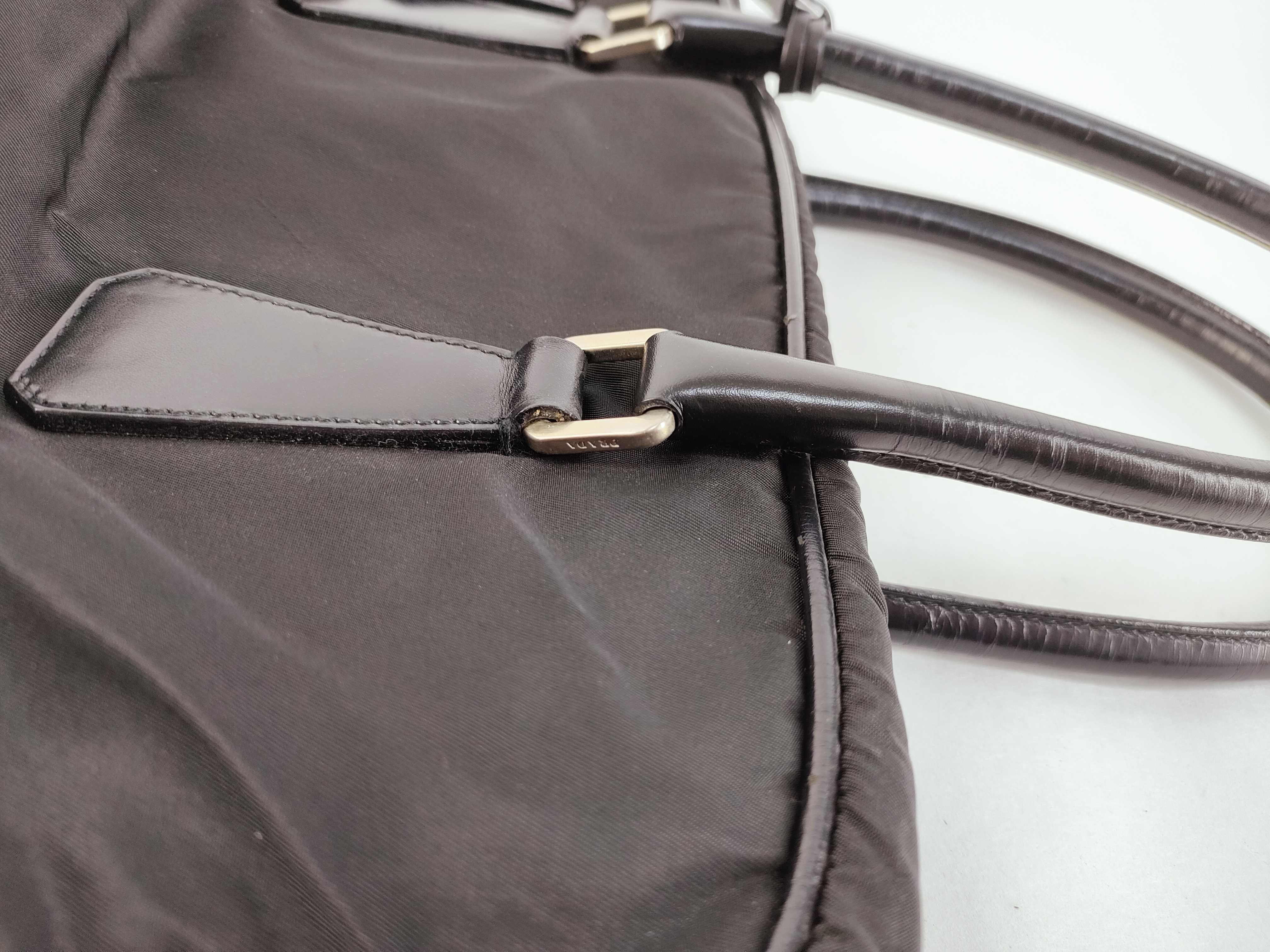 Nylon Mini Boston Bag, Black Boston Bag — view 5
