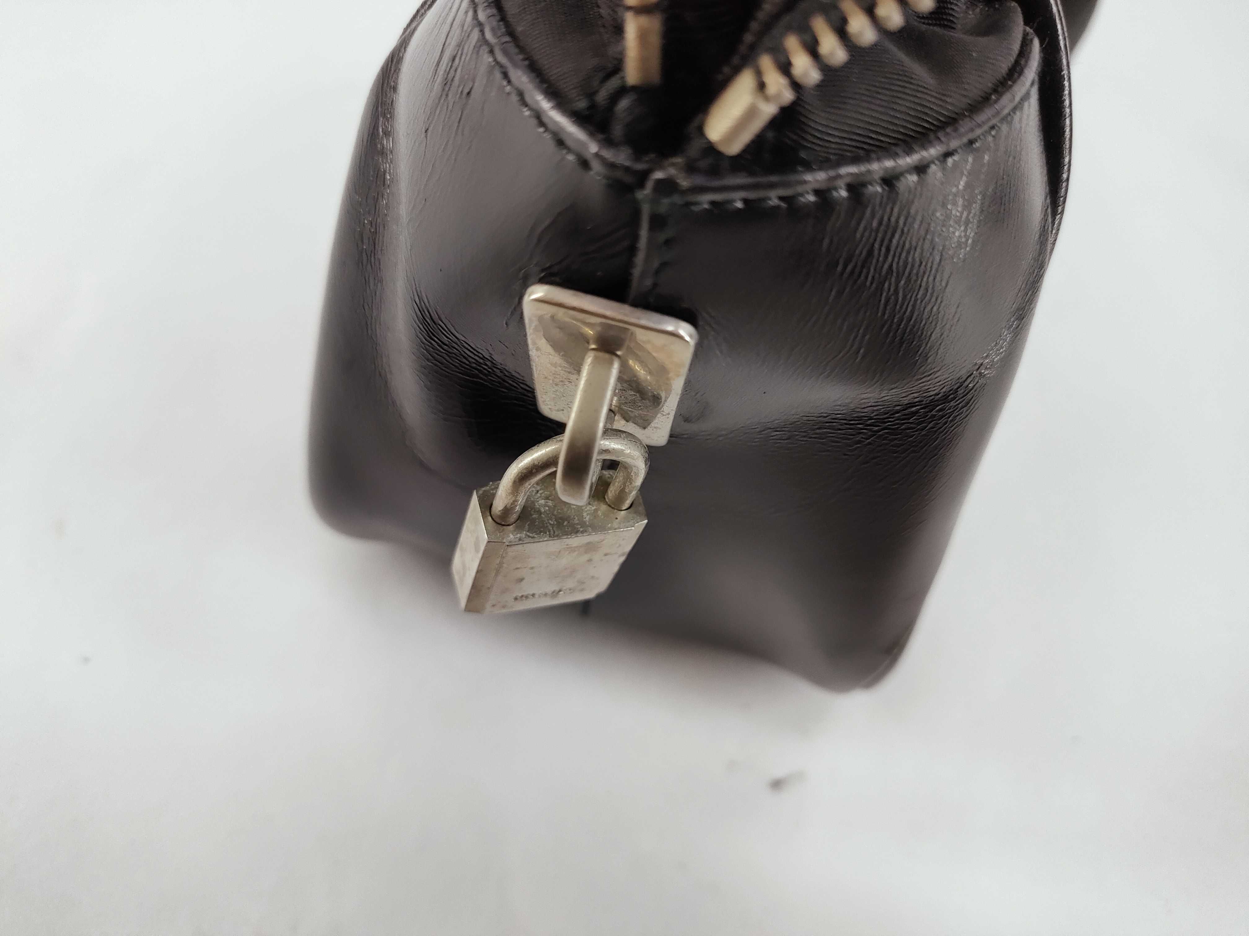 Nylon Mini Boston Bag, Black Boston Bag — view 9