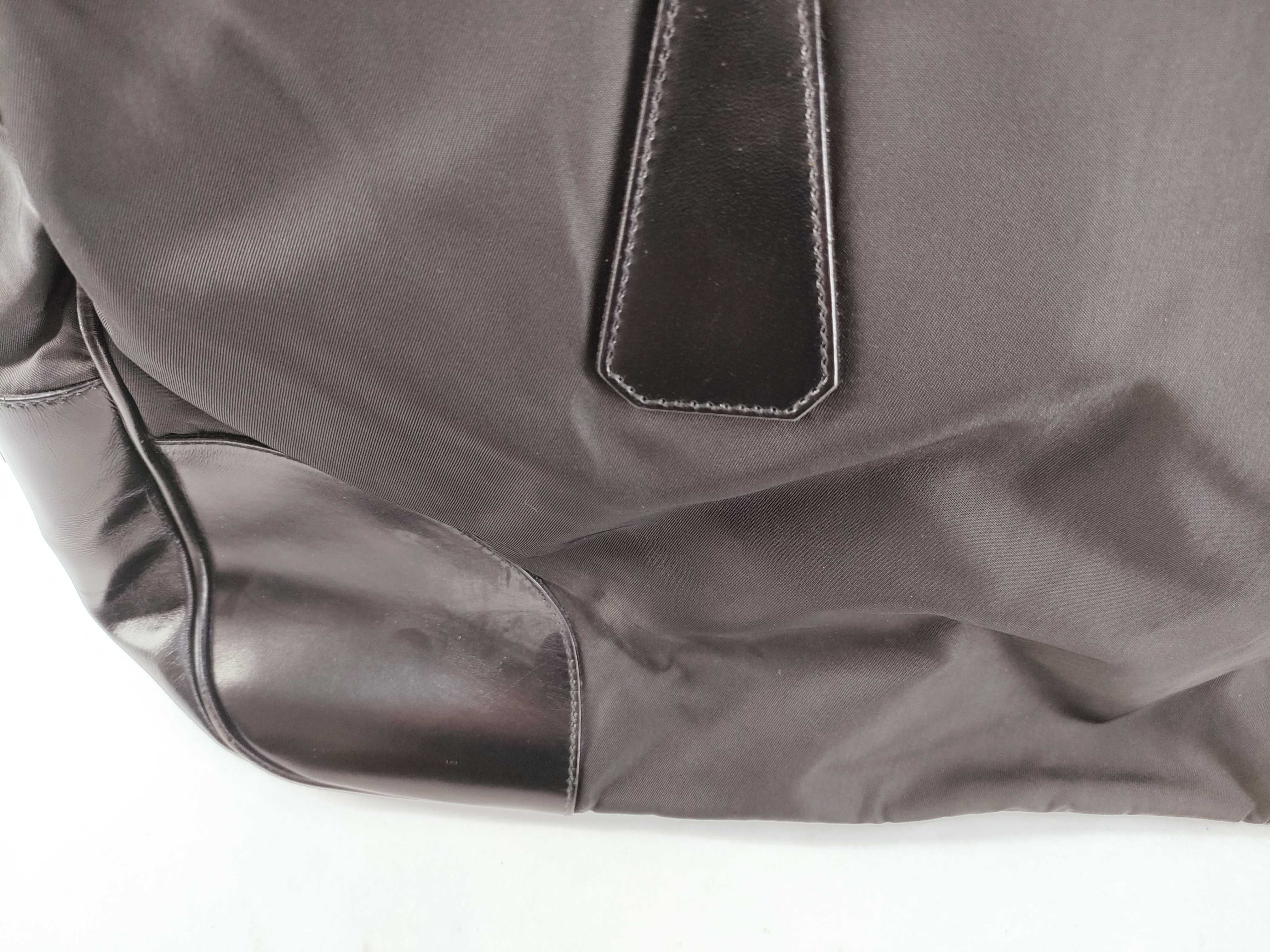 Nylon Mini Boston Bag, Black Boston Bag — view 10