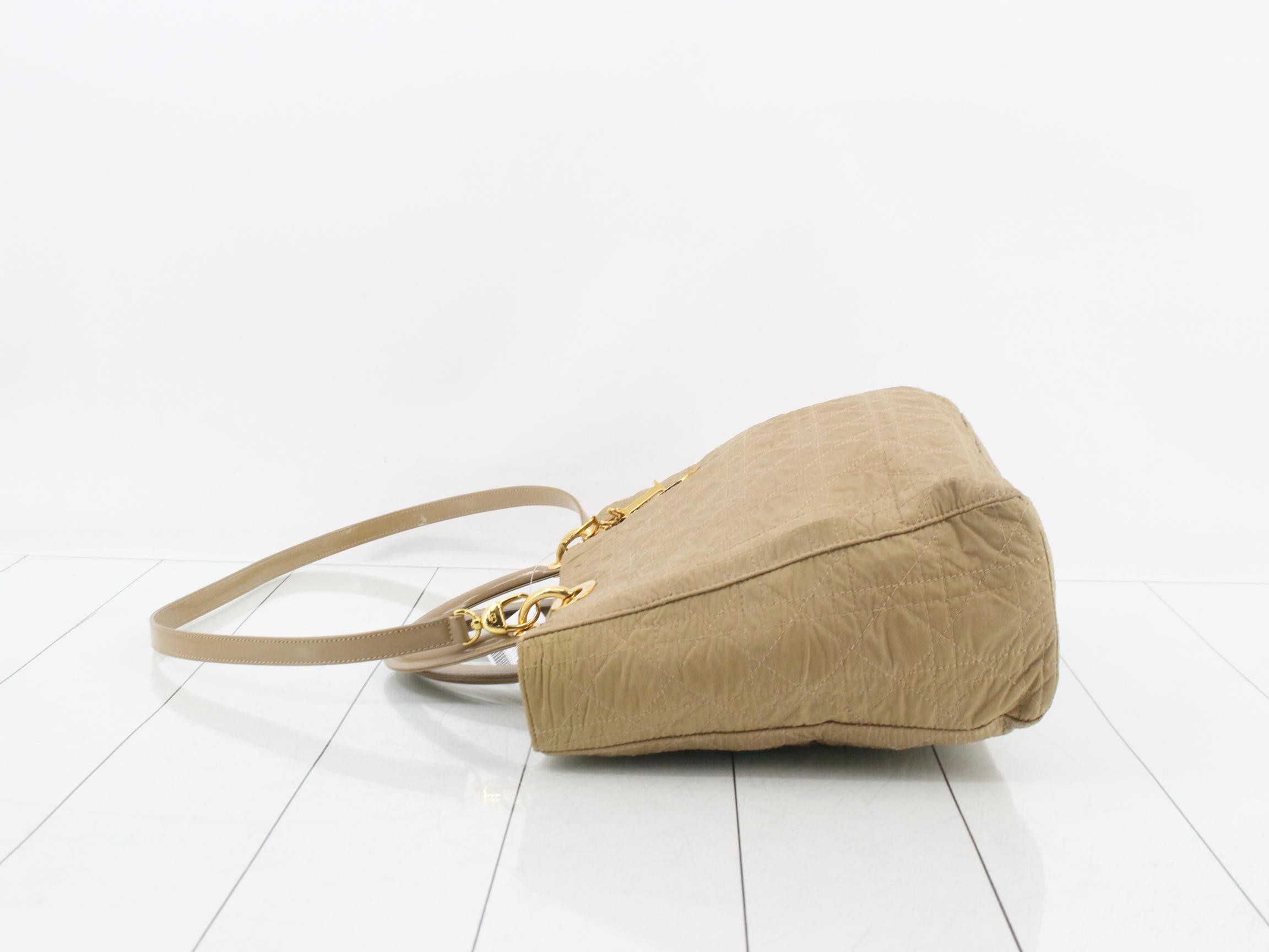 Lady Dior Cannage Nylon Medium — view 4