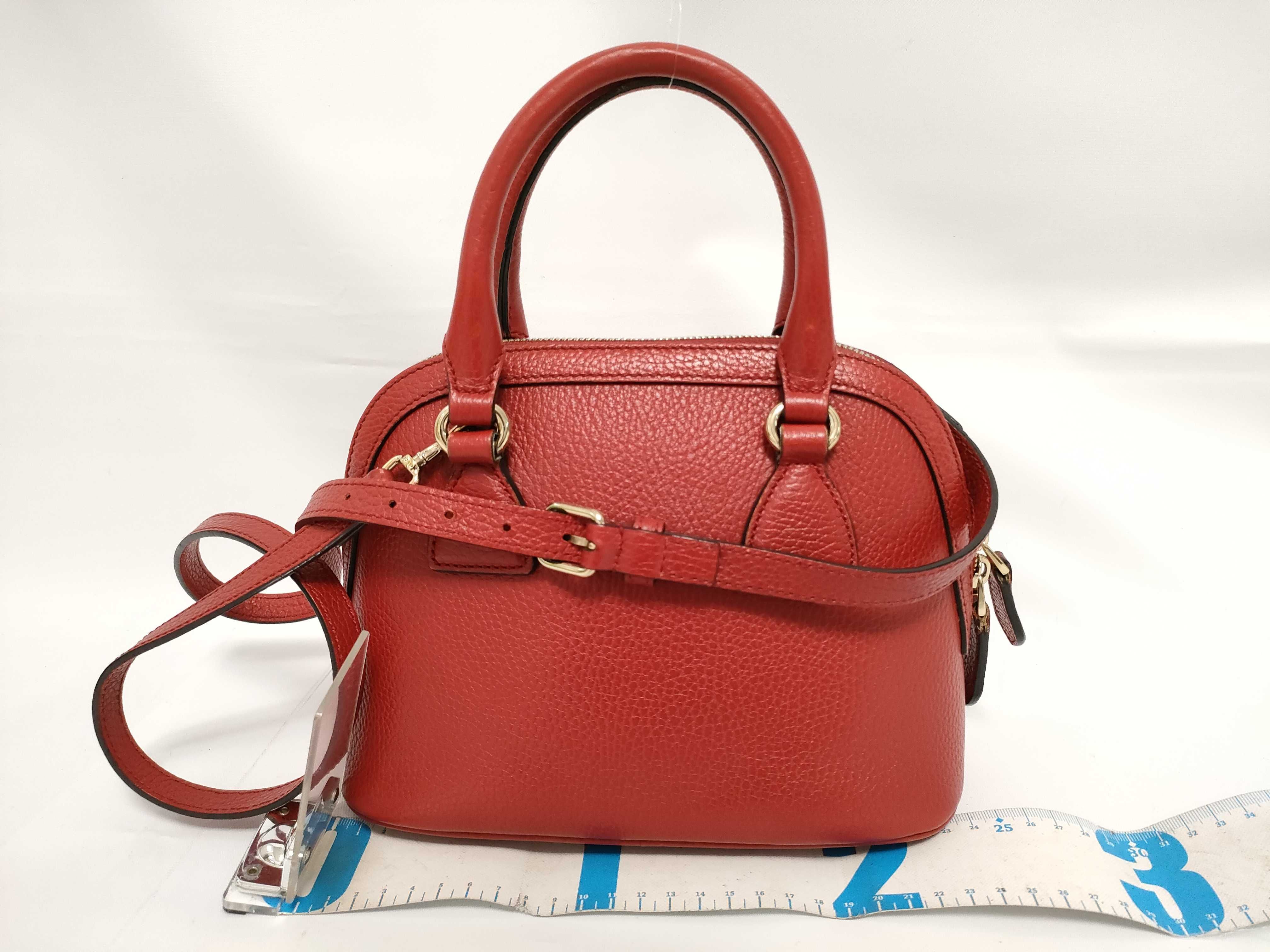 Interlocking G Red 449661 520981 Shoulder Bag (tsu19178) Shoulder Bag — view 2