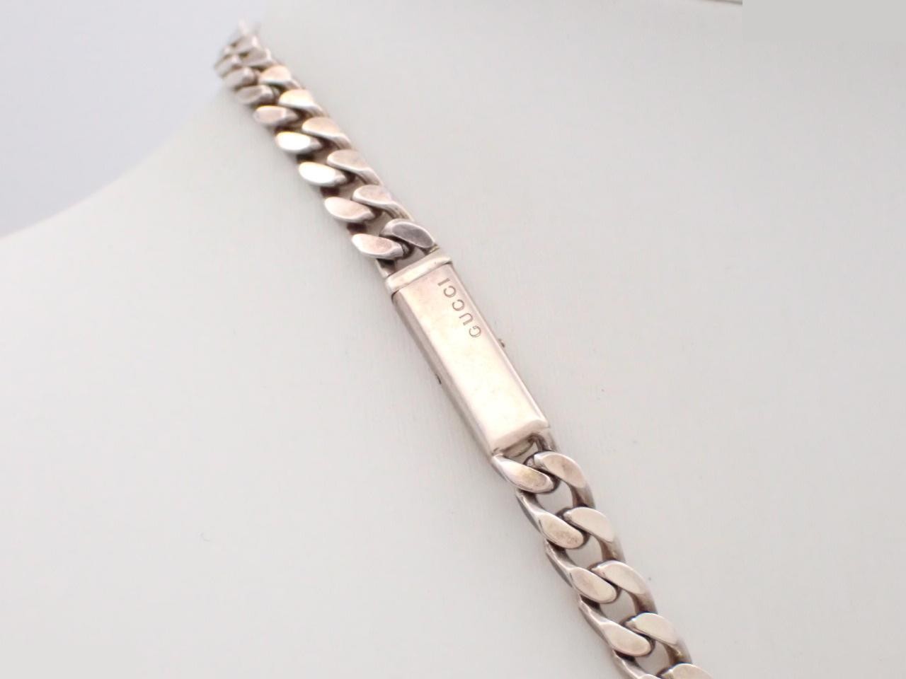 Necklace, chain approximately 46cm, 925 sterling silver, 51.2g — view 2