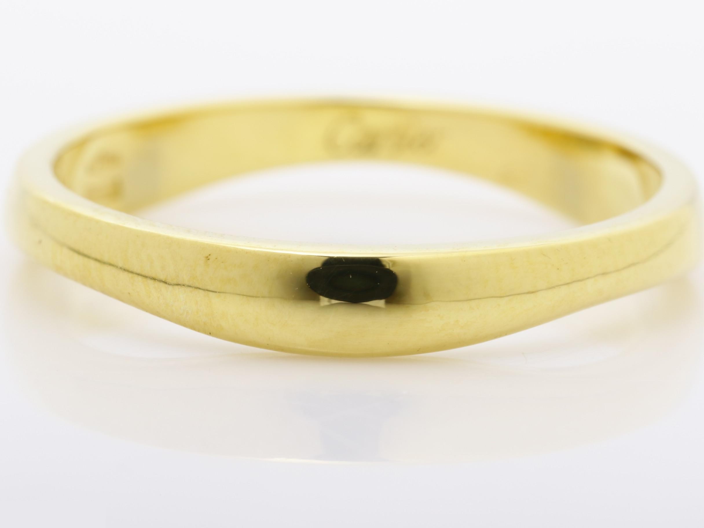 Love Me Ring #56 750YG 3.6g — view 2