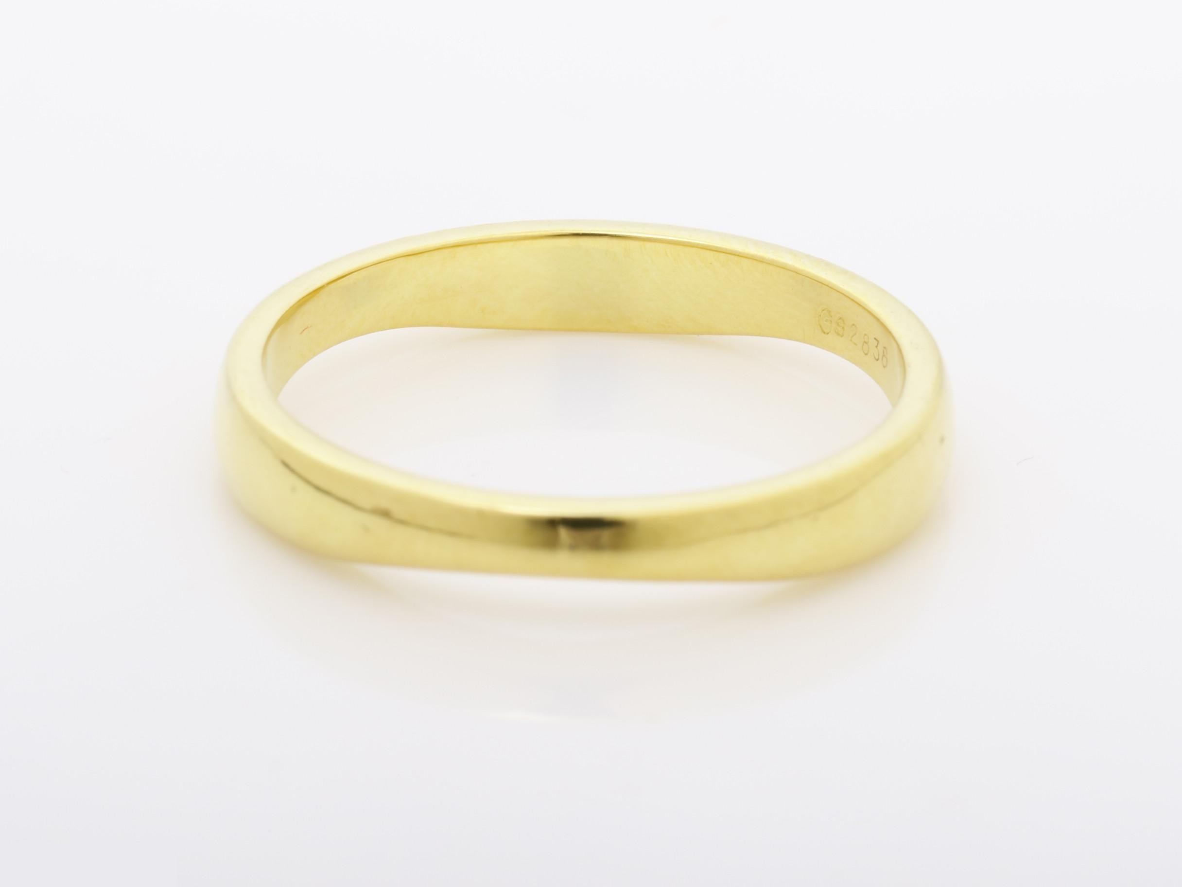 Love Me Ring #56 750YG 3.6g — view 4