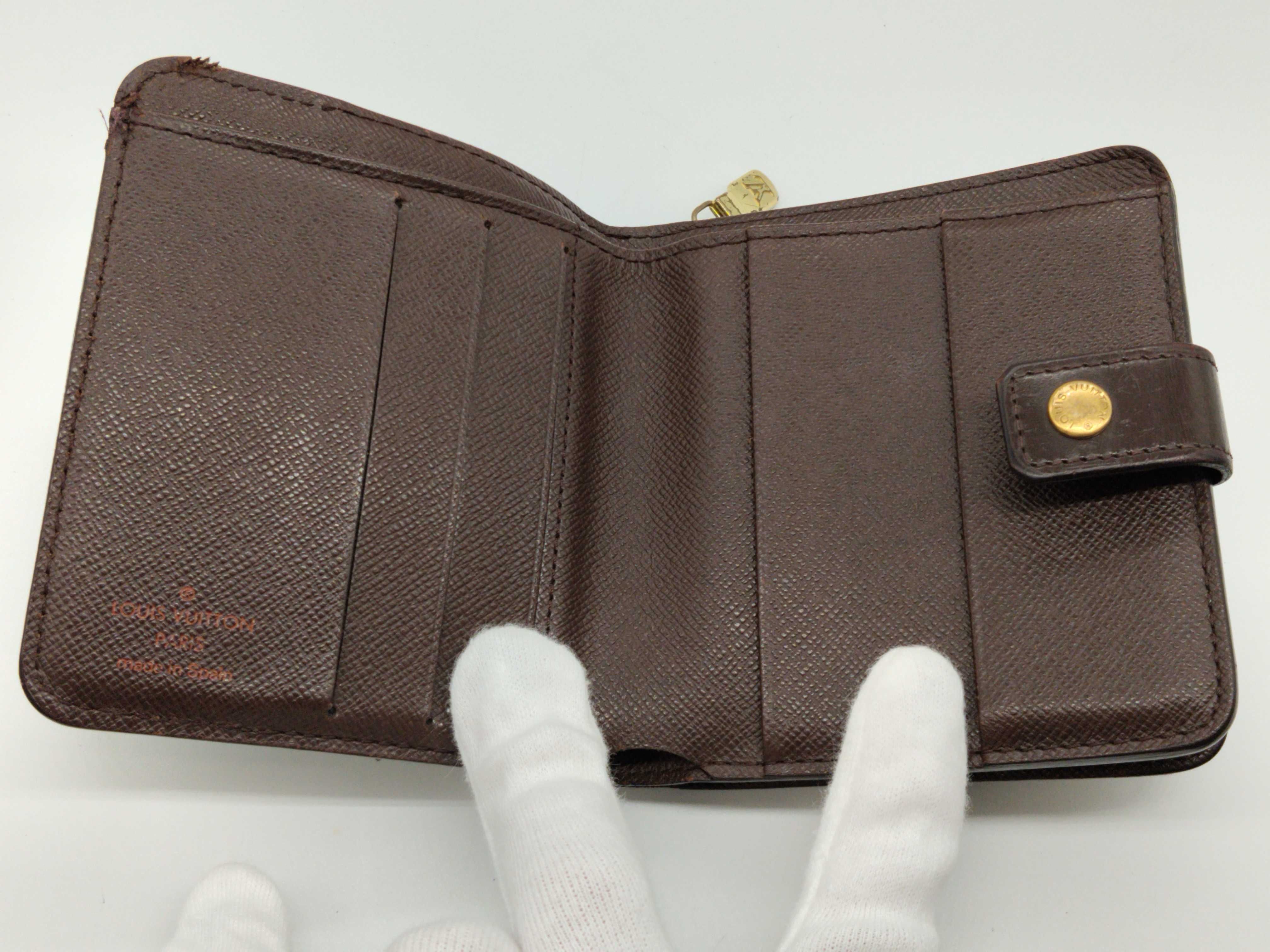 Damier Compact Zip Wallet — view 11
