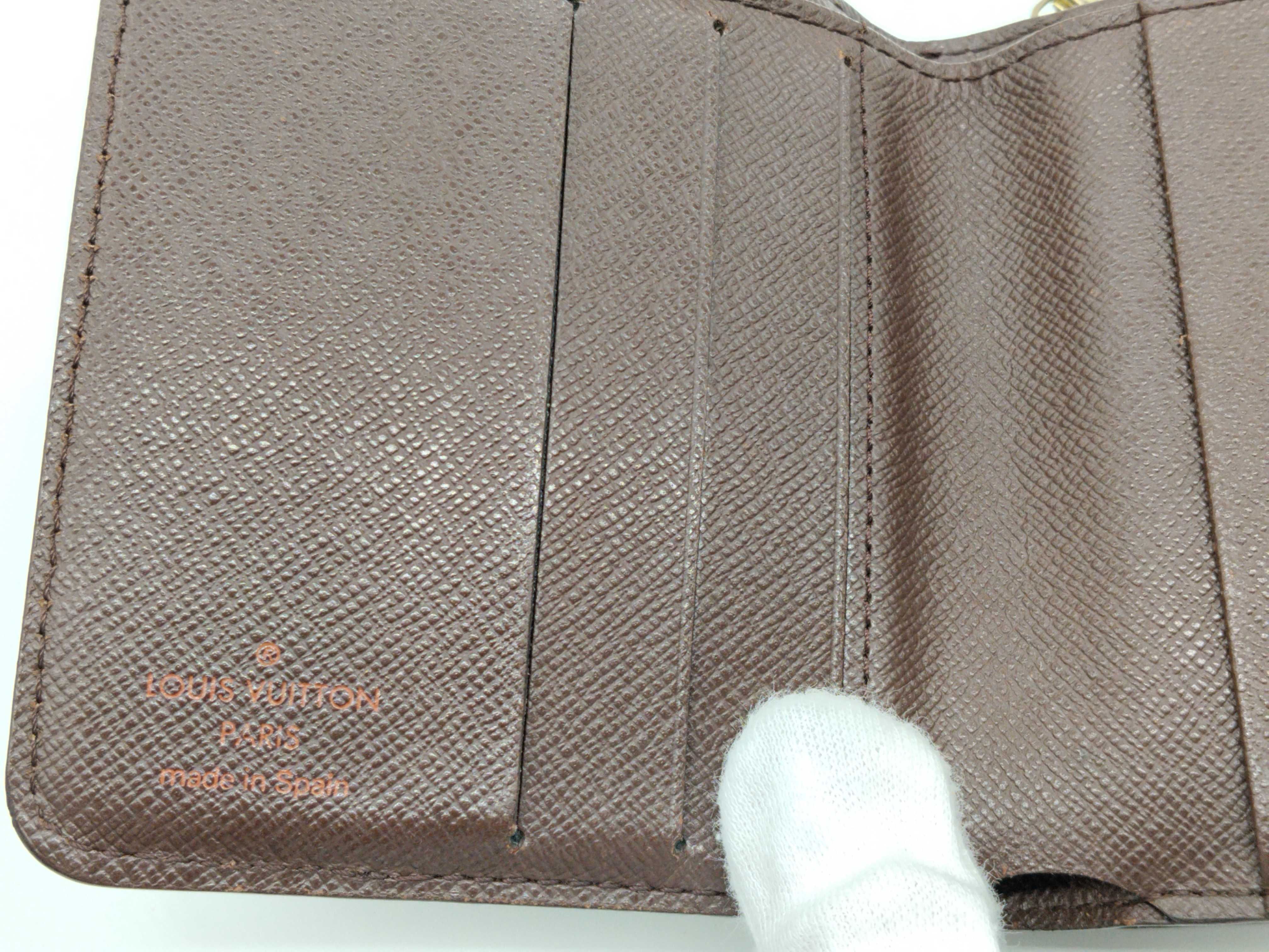 Damier Compact Zip Wallet — view 13