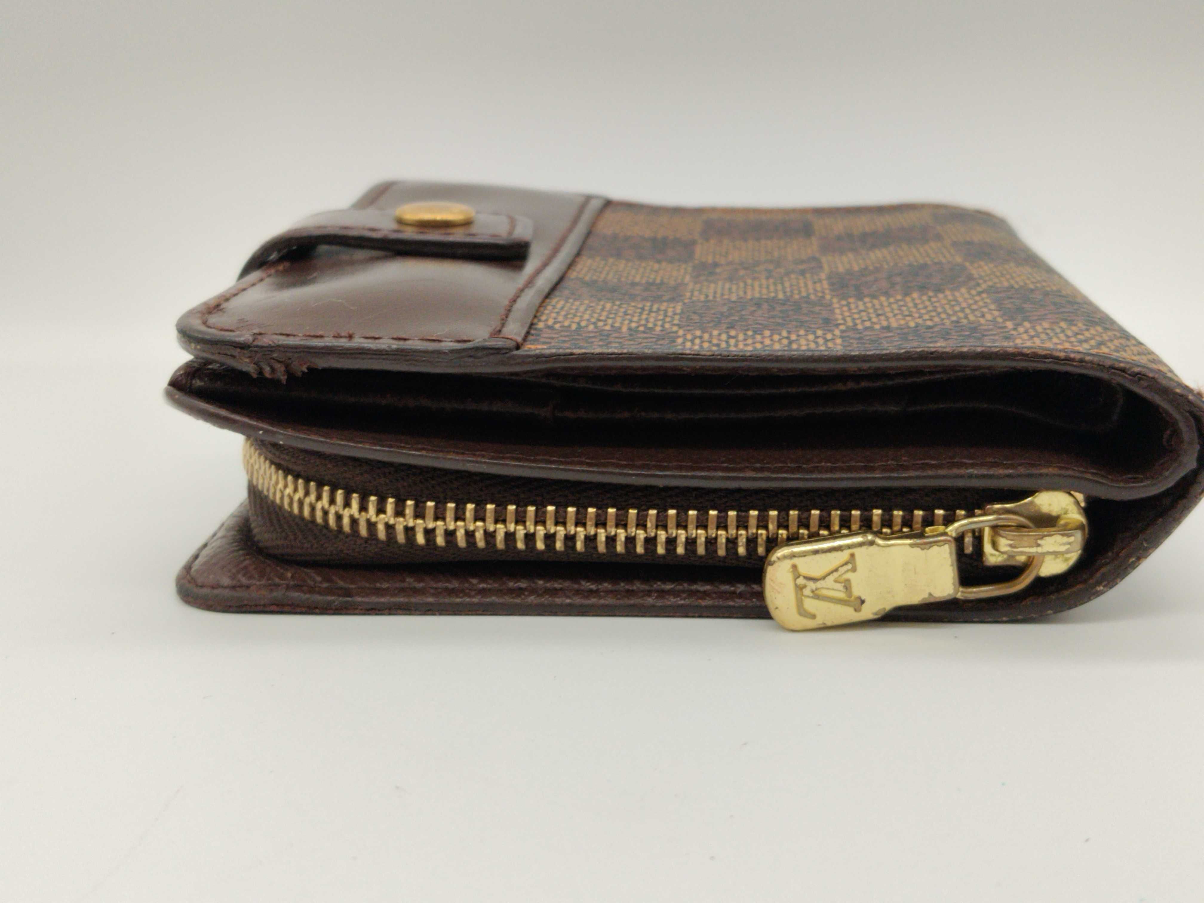 Damier Compact Zip Wallet — view 7