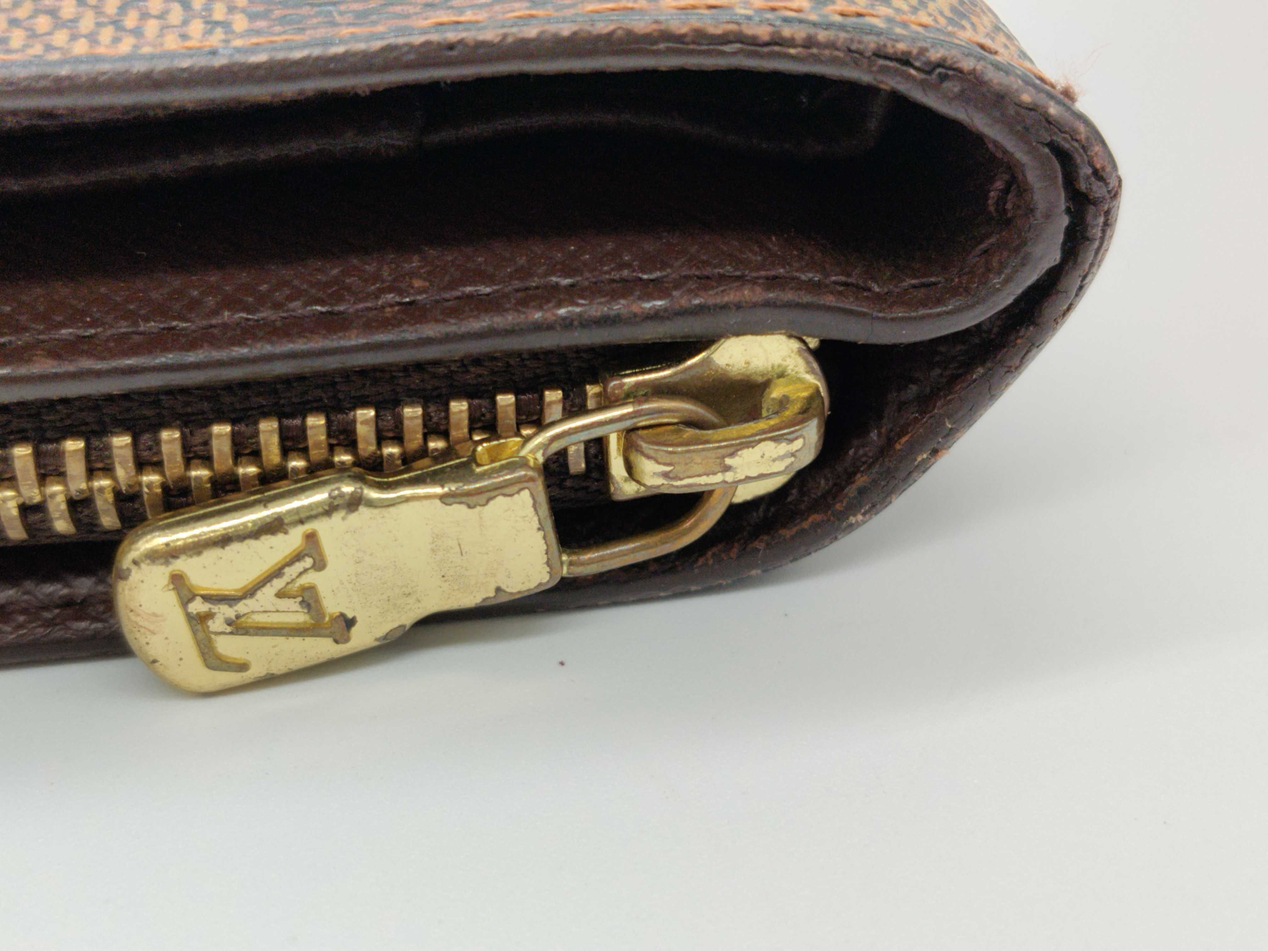 Damier Compact Zip Wallet — view 8