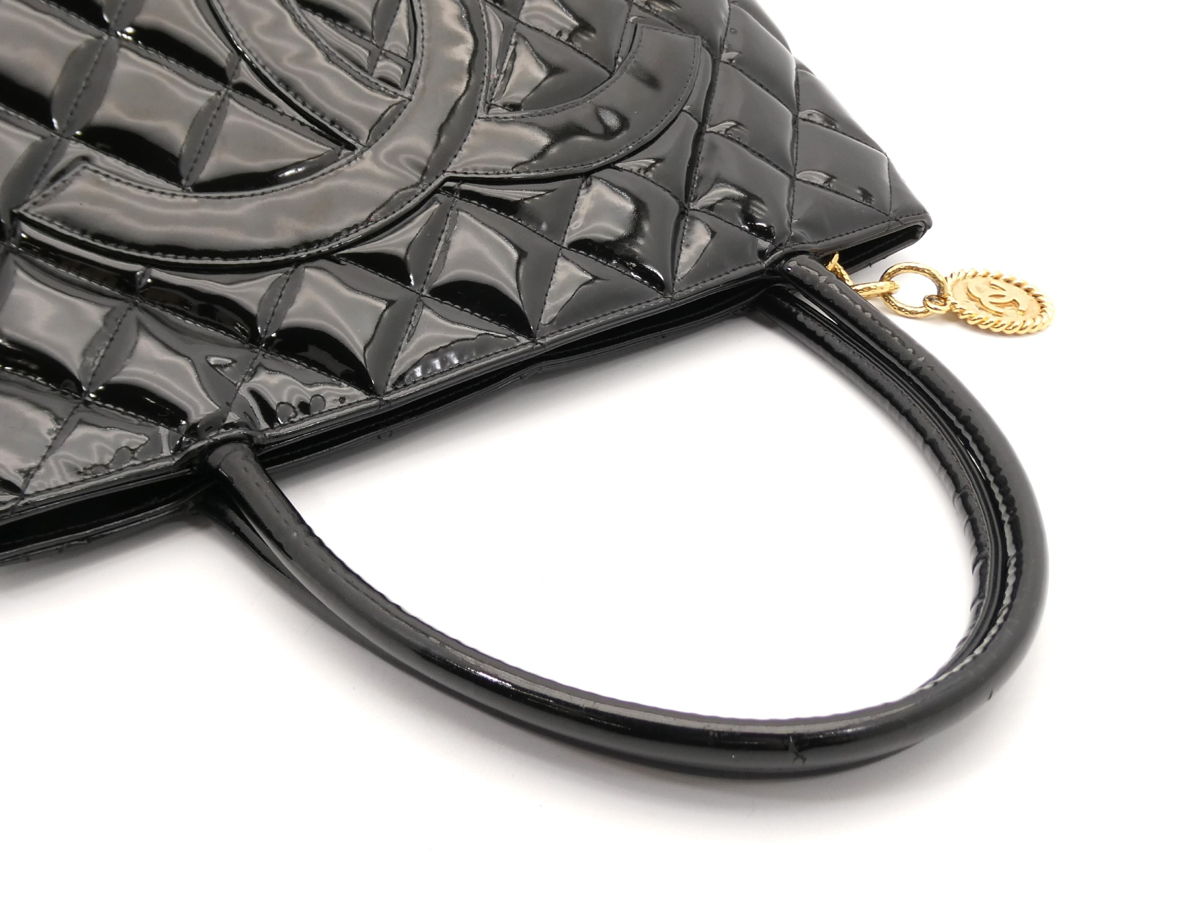 Reissue Tote Bag with Coco Mark - Enamel — view 6