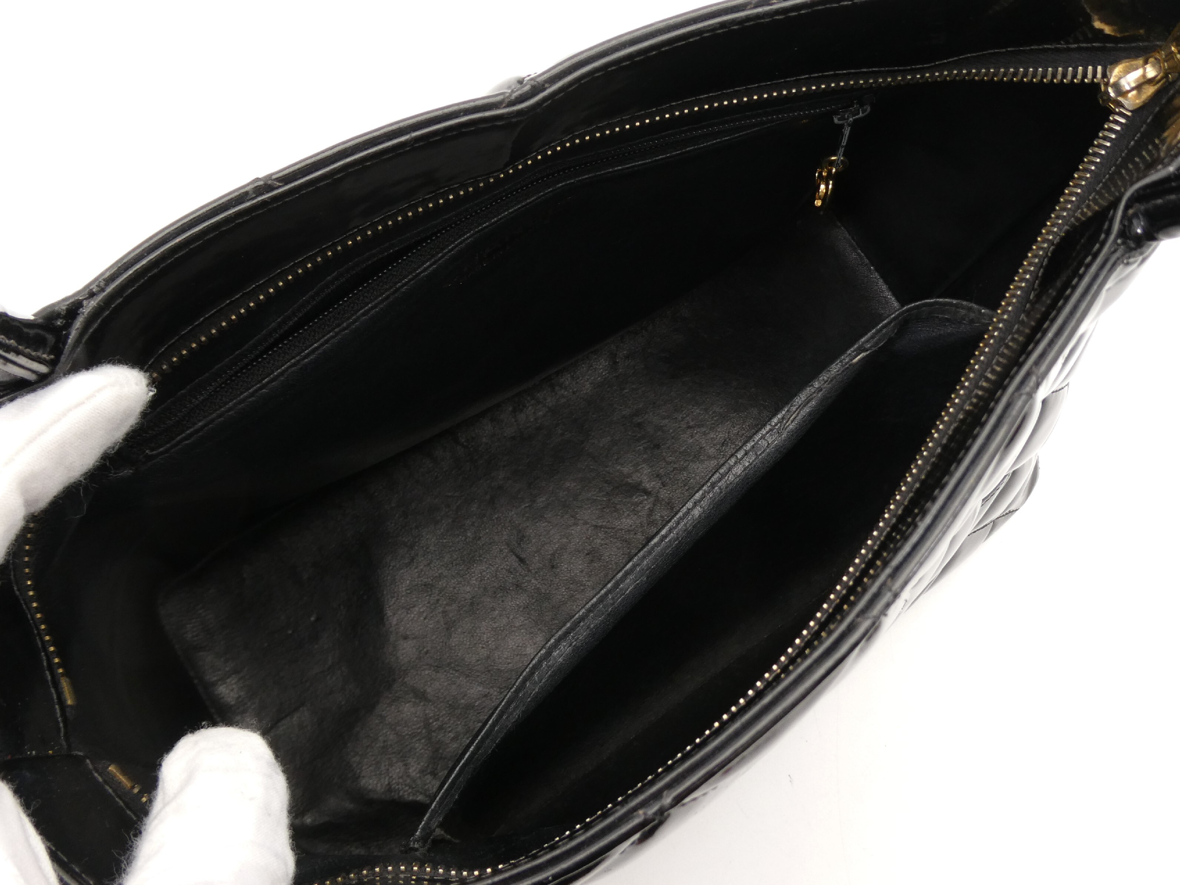 Reissue Tote Bag with Coco Mark - Enamel — view 7