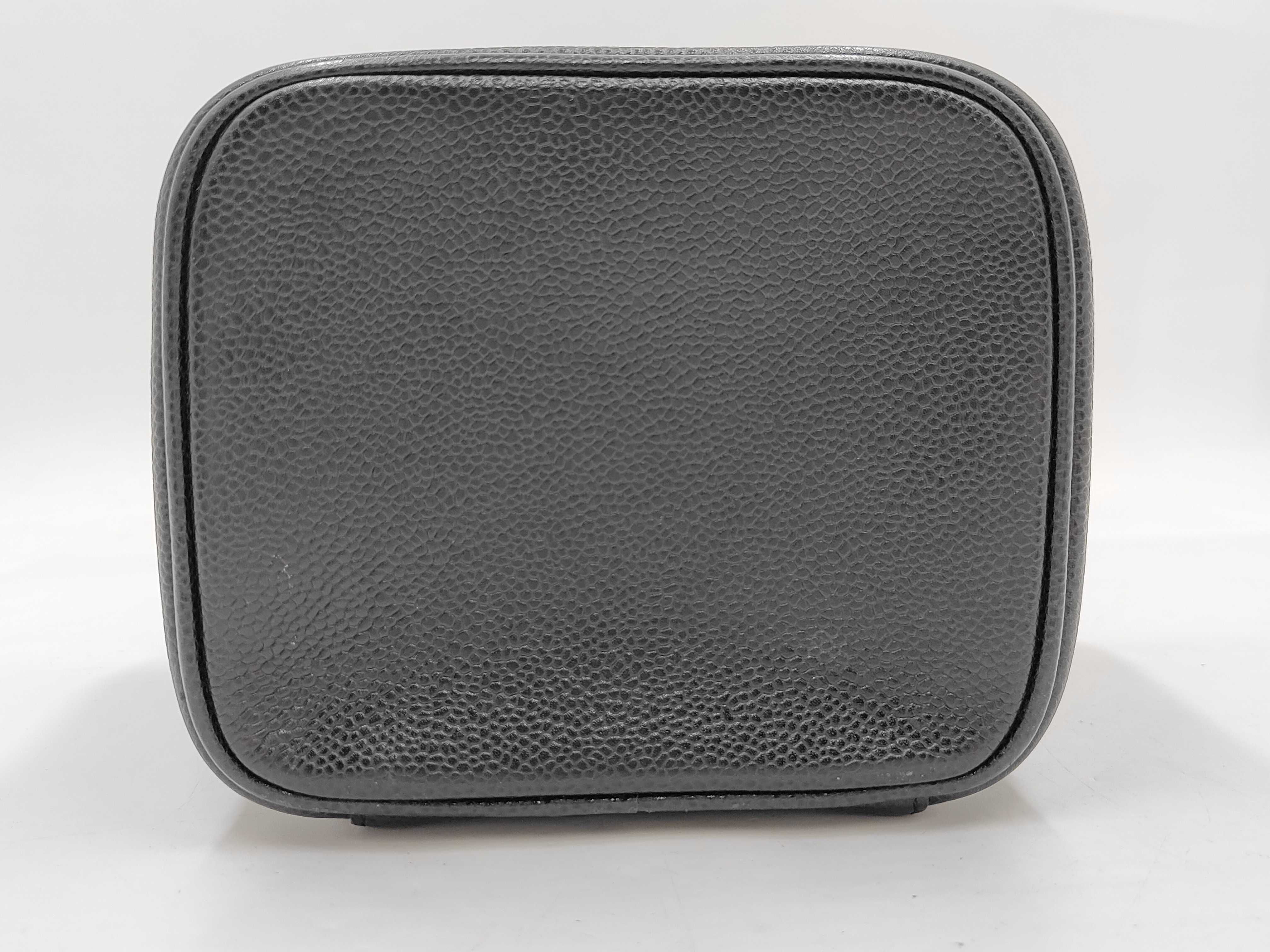 Caviar Skin Vanity Bag, Black, Series 6 — view 6