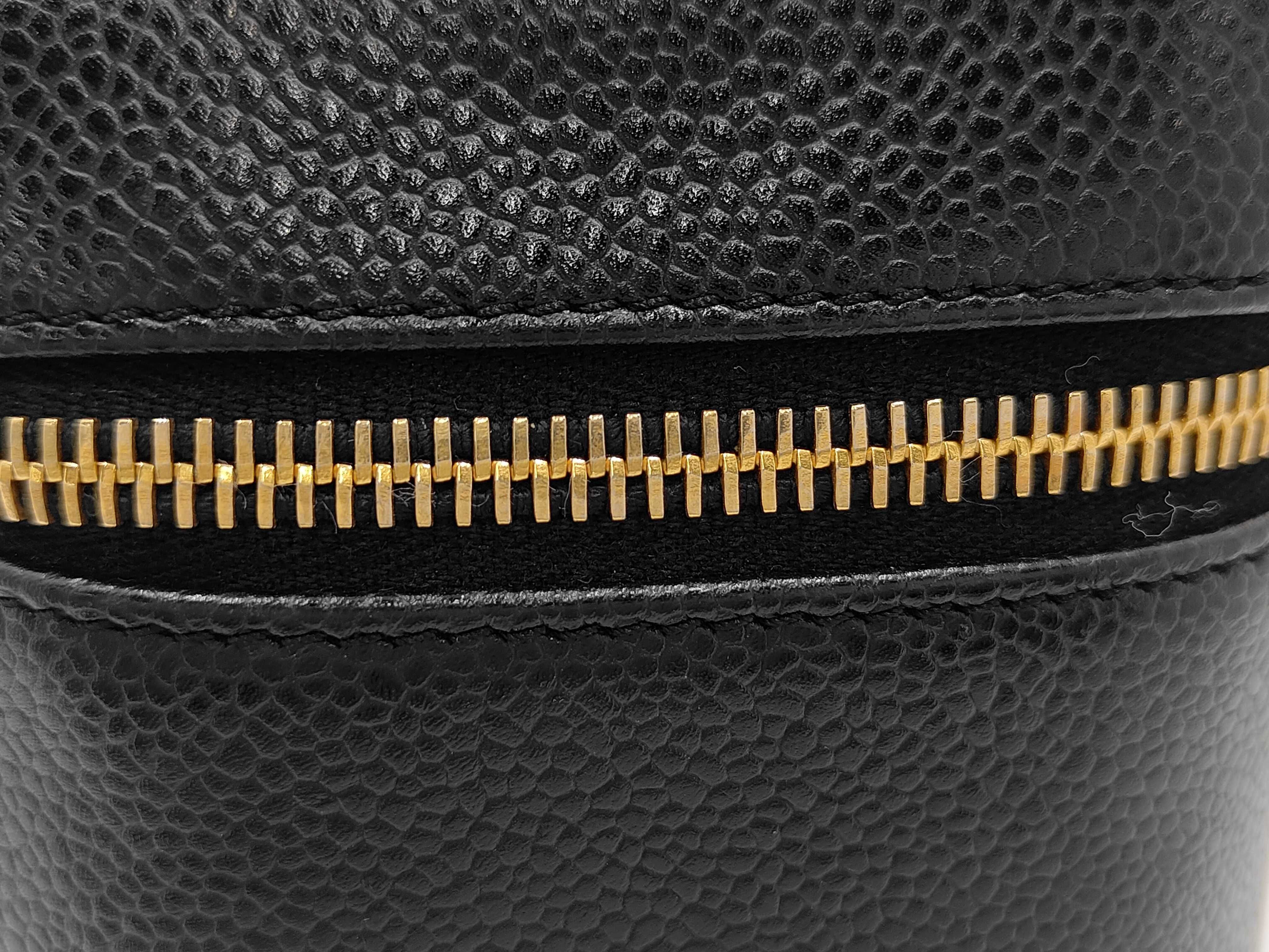 Caviar Skin Vanity Bag, Black, Series 6 — view 10