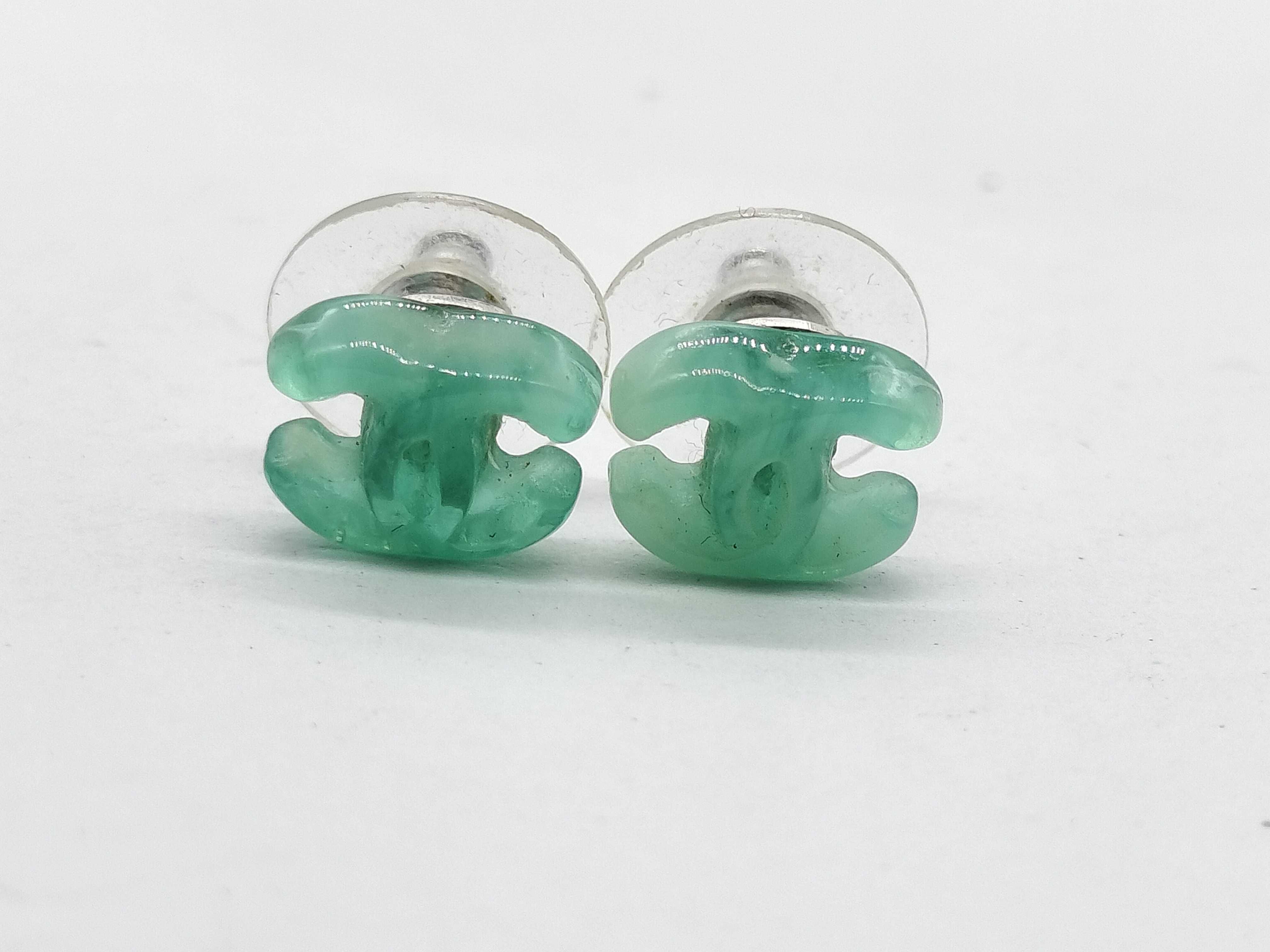 Coco 04 P Green Earrings