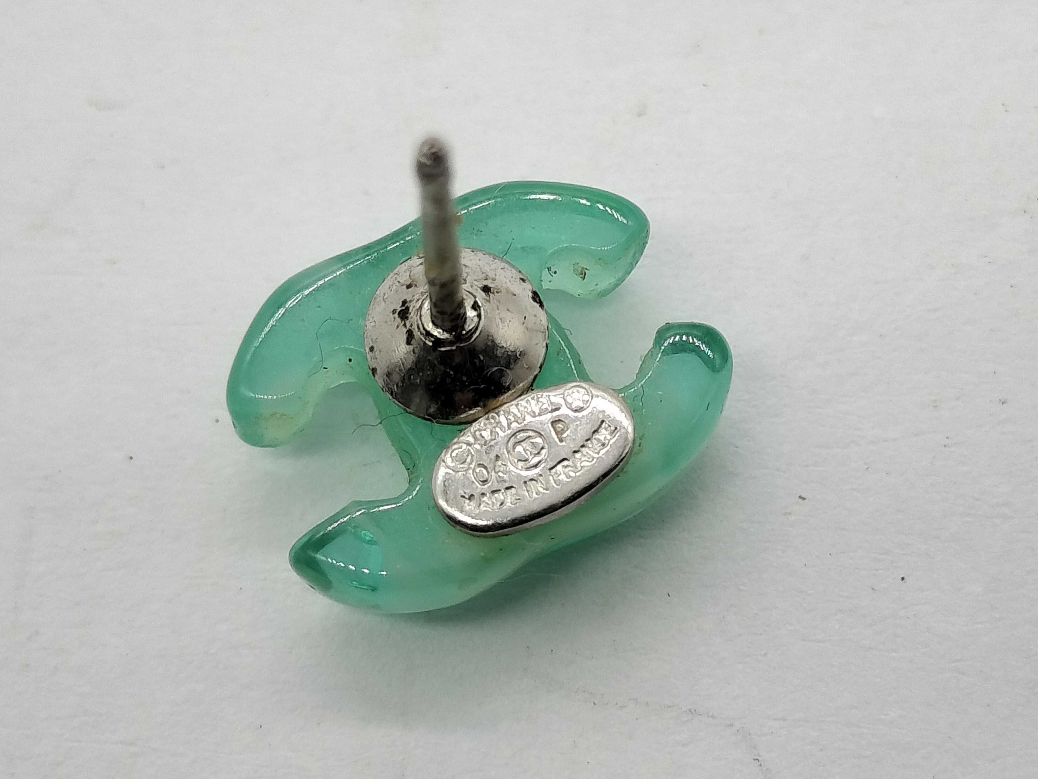 Coco 04 P Green Earrings — view 4
