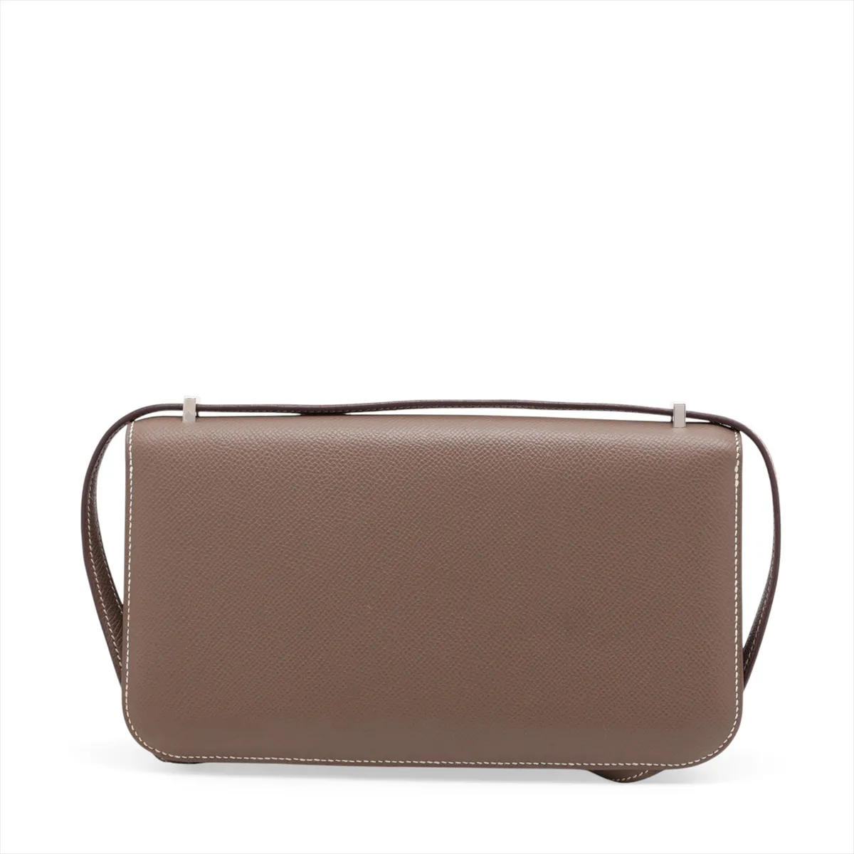 [Individually packaged] Hermes Constance Elan Miroir Veau Epsom Etoupe Silver Hardware W:2024 with mirror — view 2