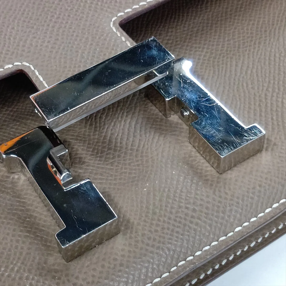 [Individually packaged] Hermes Constance Elan Miroir Veau Epsom Etoupe Silver Hardware W:2024 with mirror — view 11